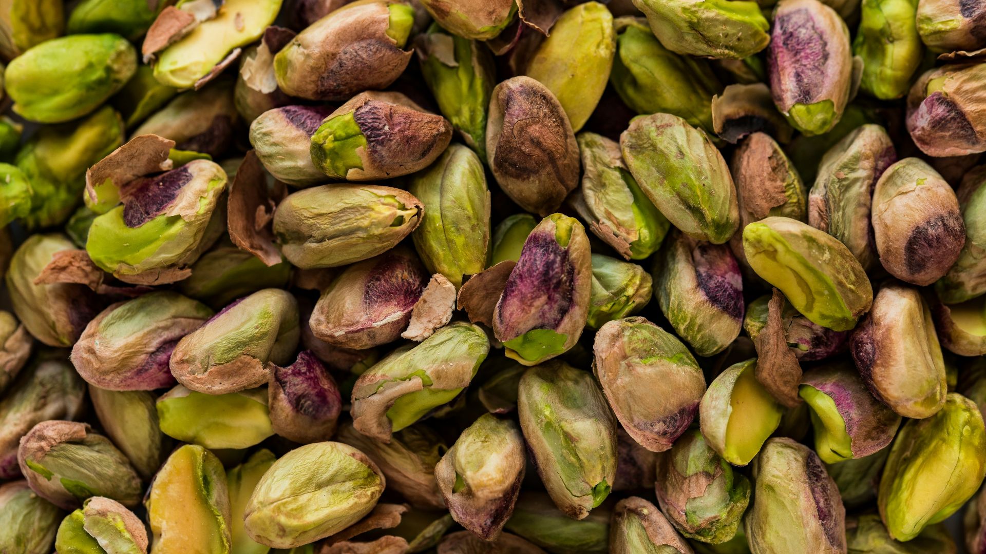 green-and-brown fruits