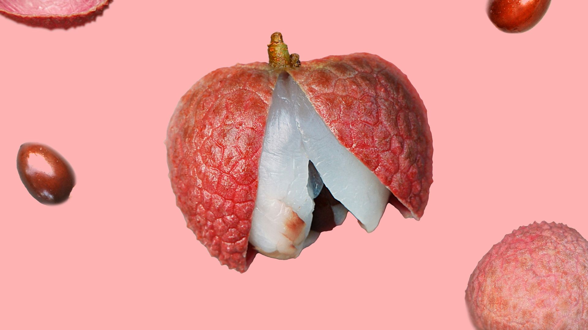 red and brown round fruits