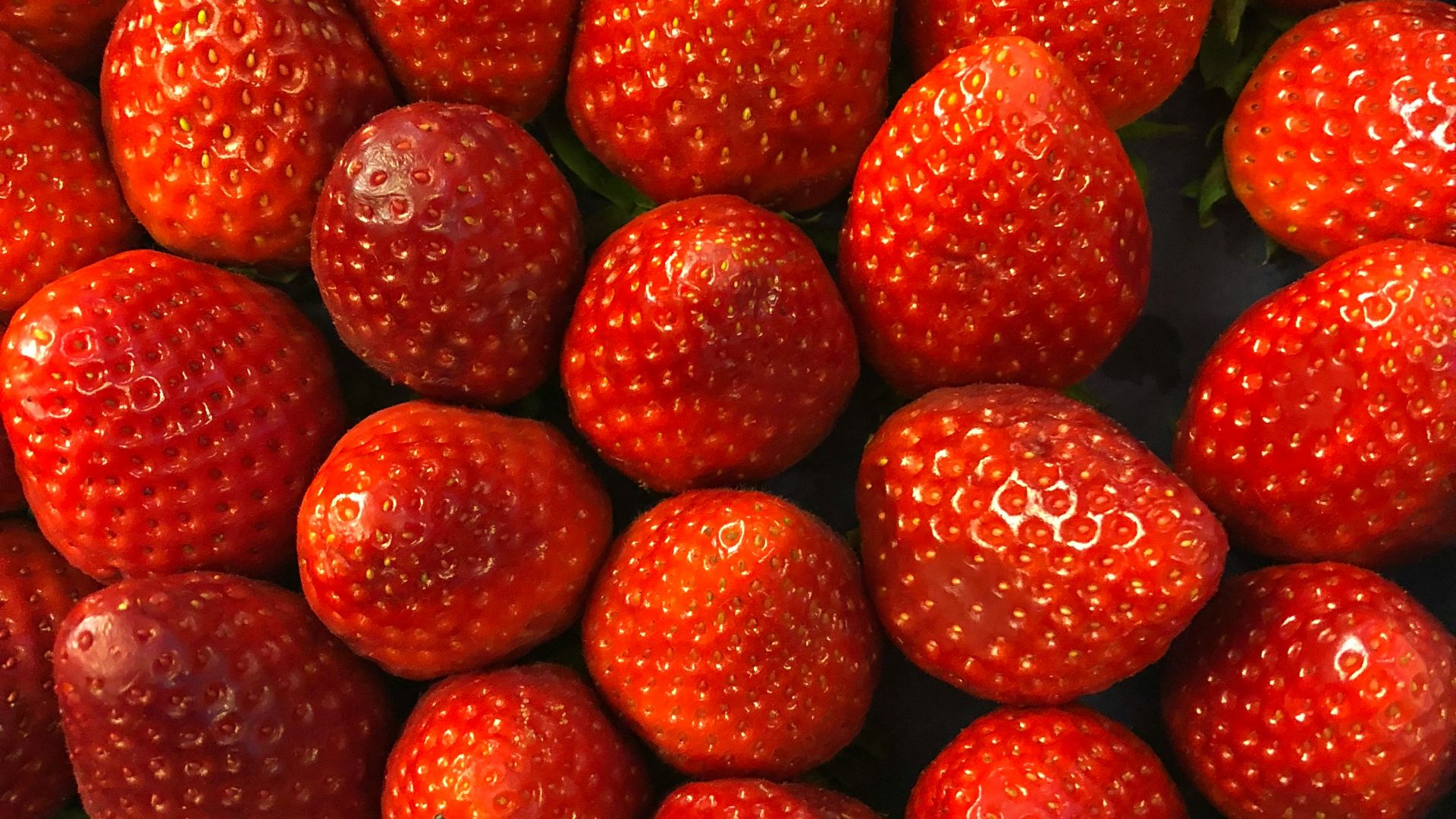 bunch of strawberries