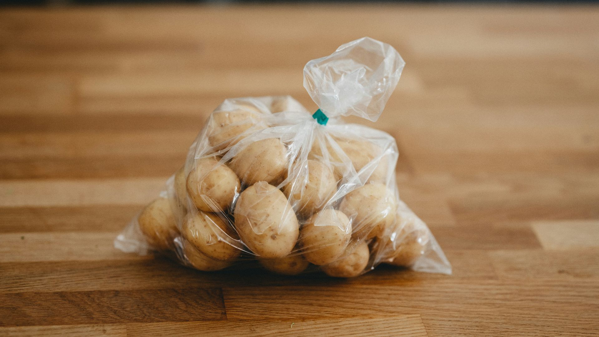 brown bread in plastic bag
