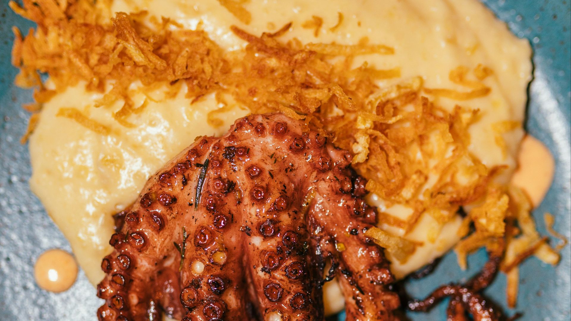 brown and white beans on white ceramic plate
