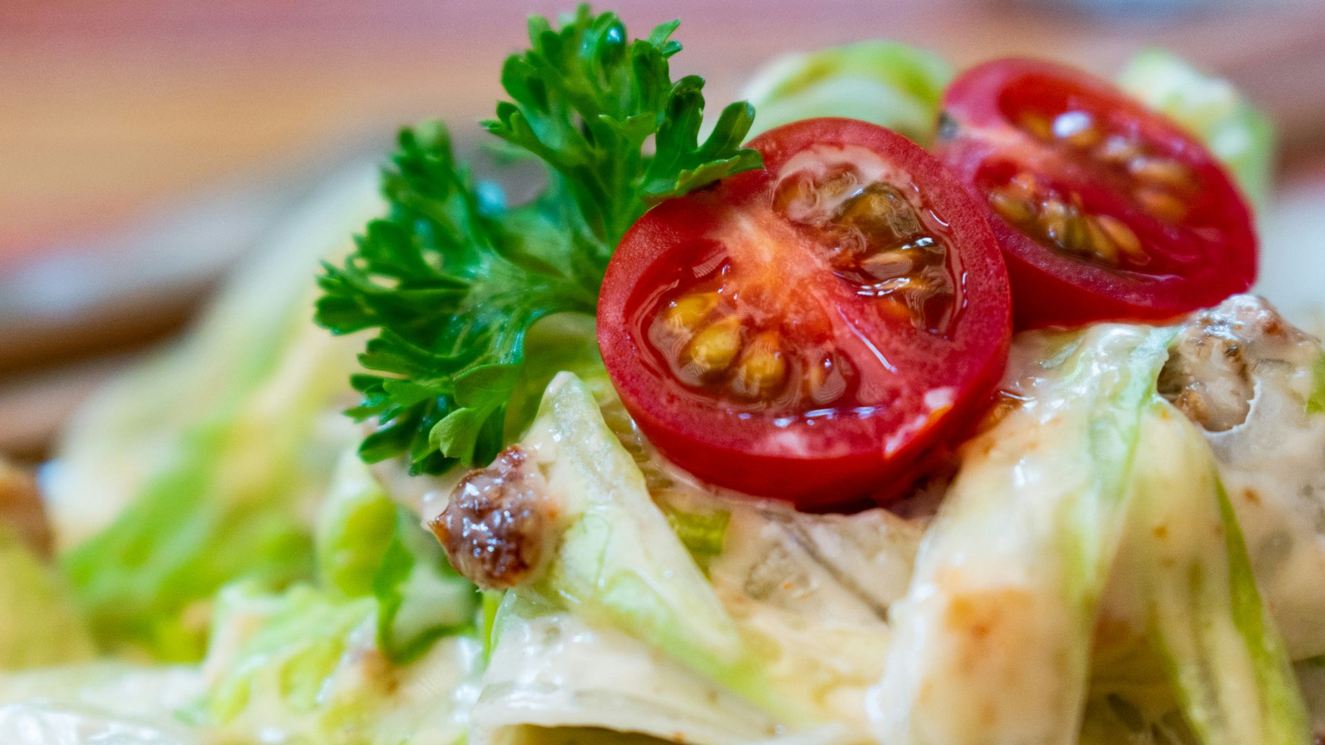green vegetable on white ceramic plate