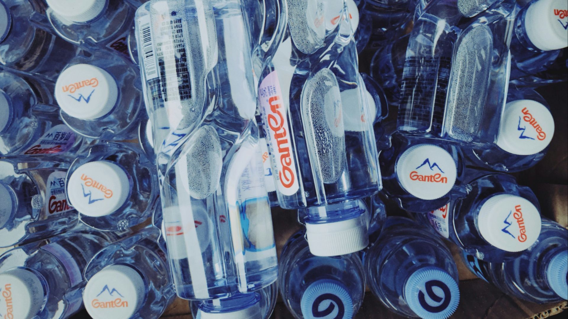 clear plastic tumber lot