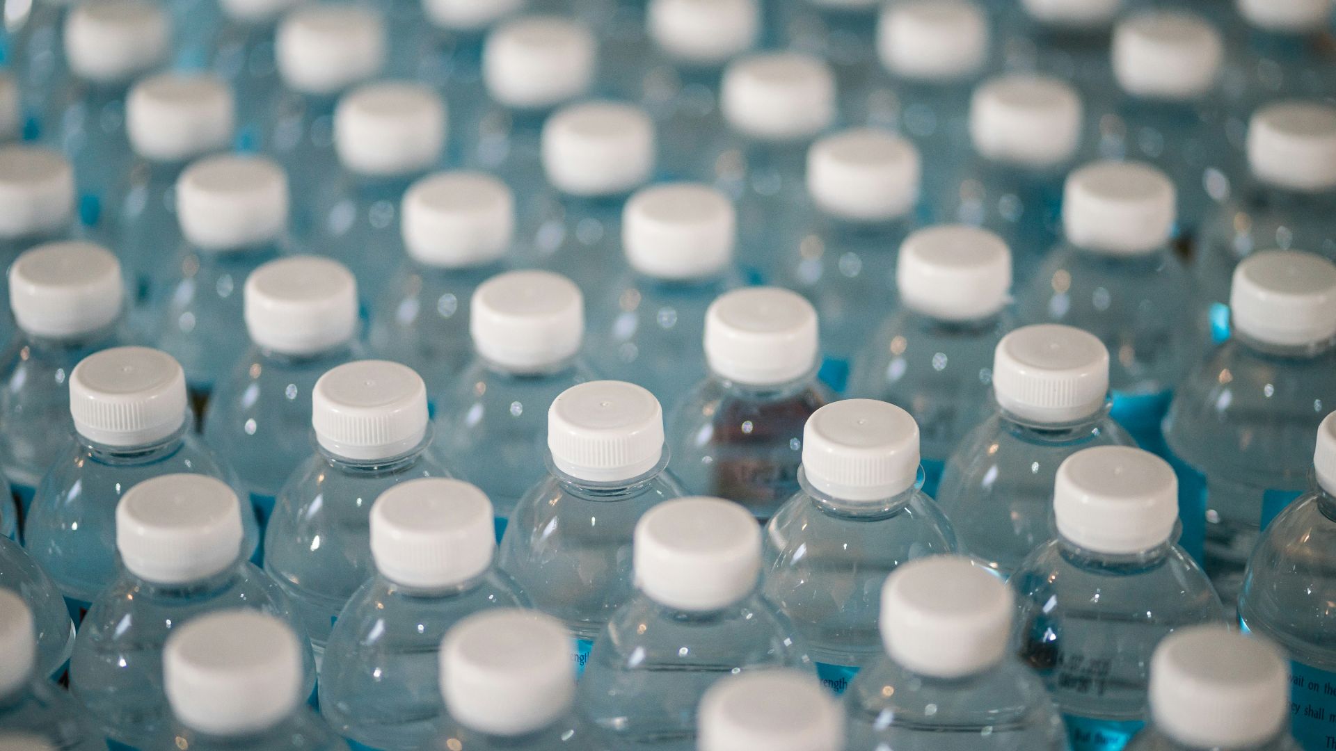 white plastic bottle lot