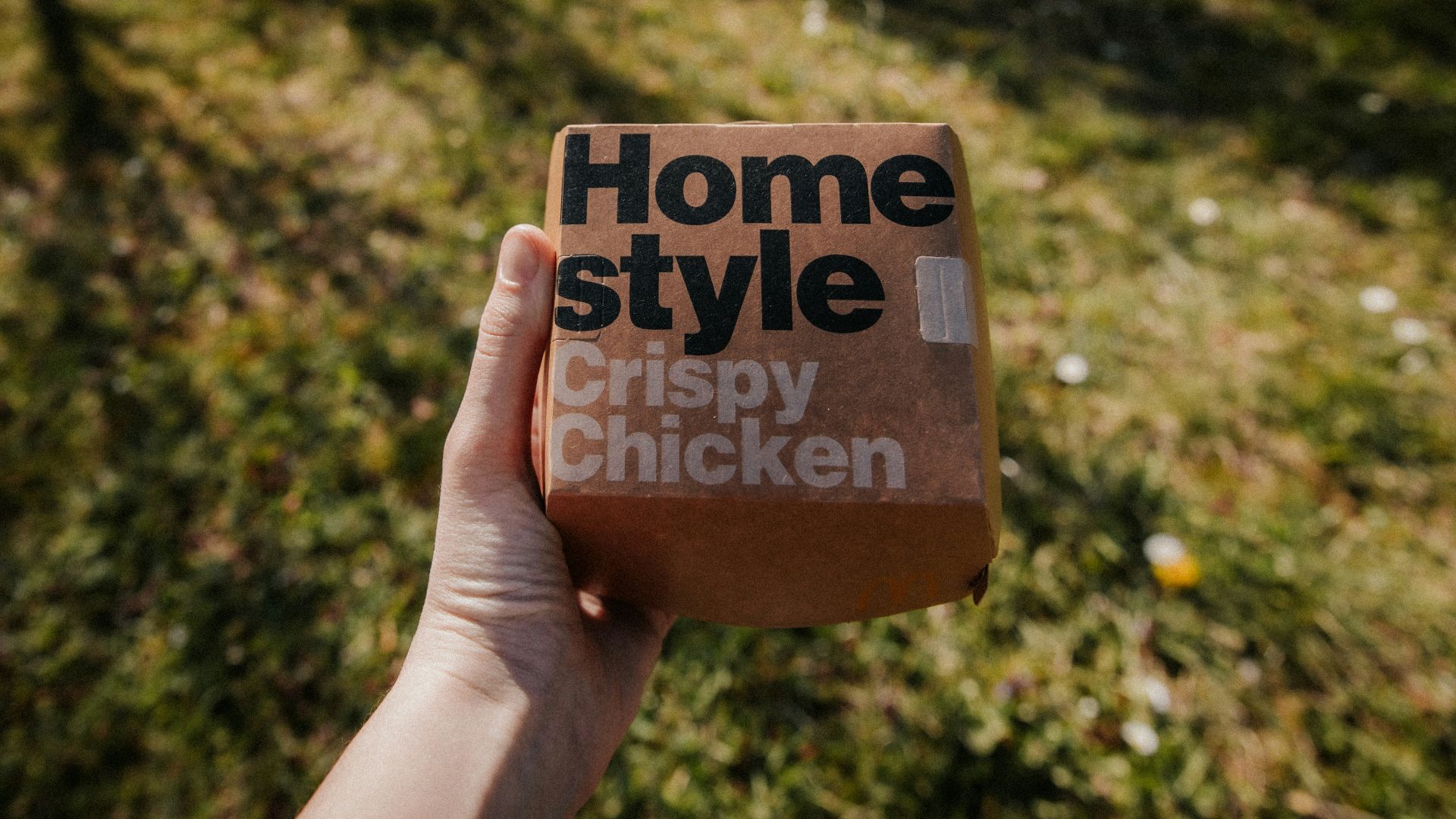 a person holding a sign