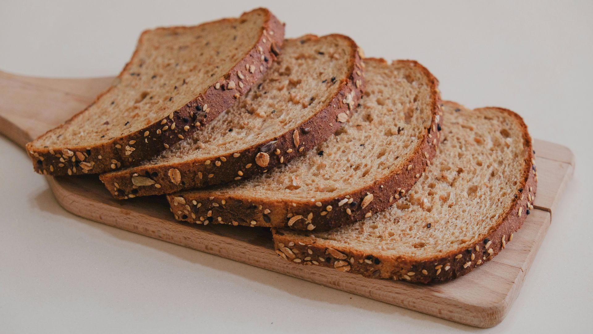 brown bread on brown wooden tray