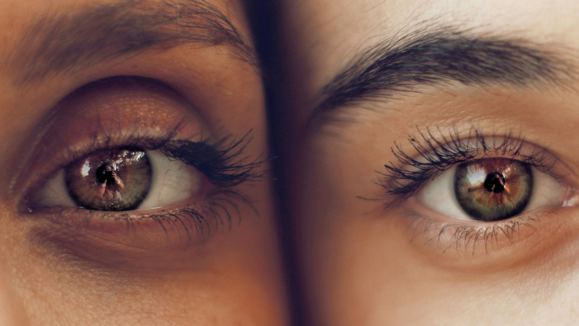 person's eyes