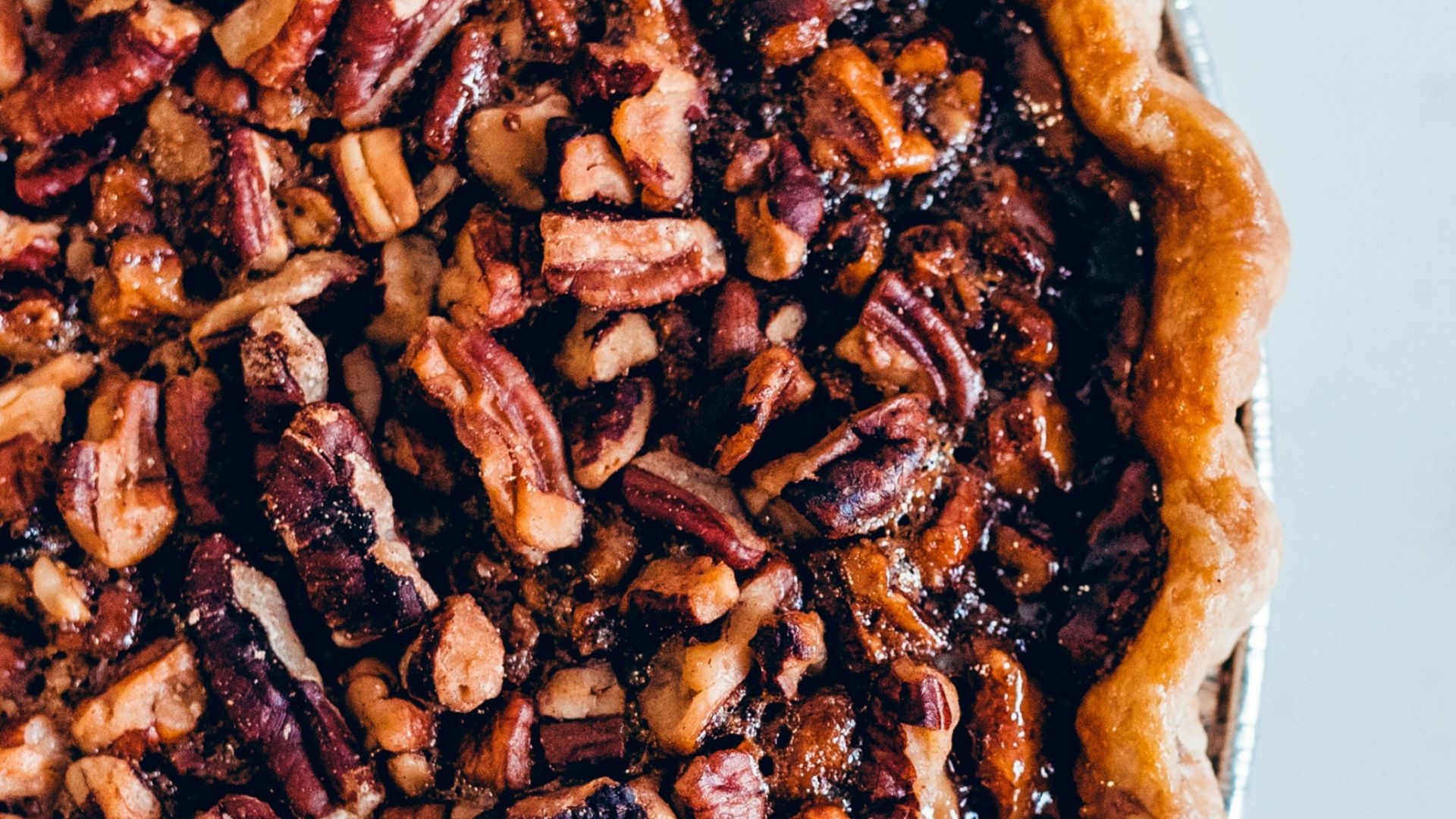 brown pie on white ceramic plate