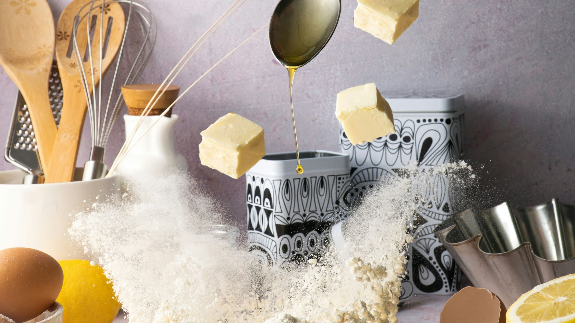 a person pouring a liquid into a bowl