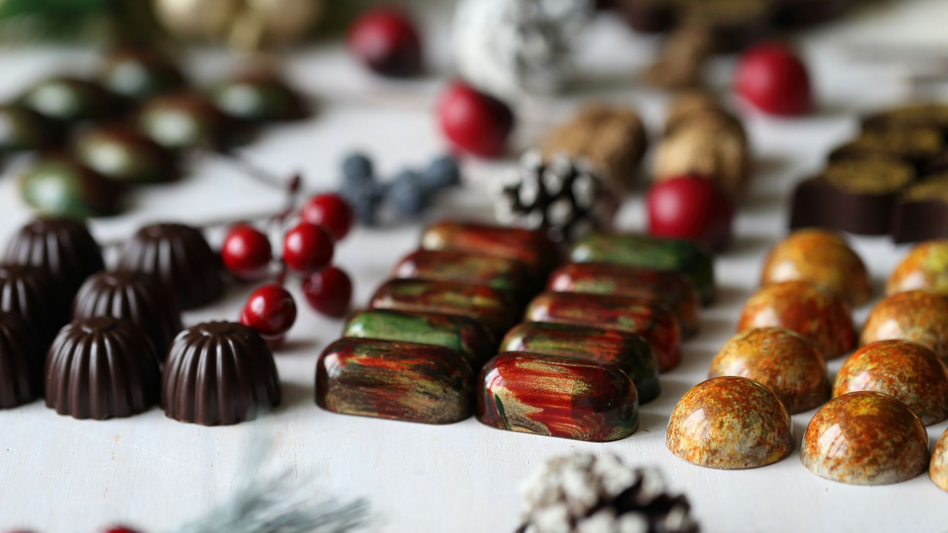 chocolates and pastries