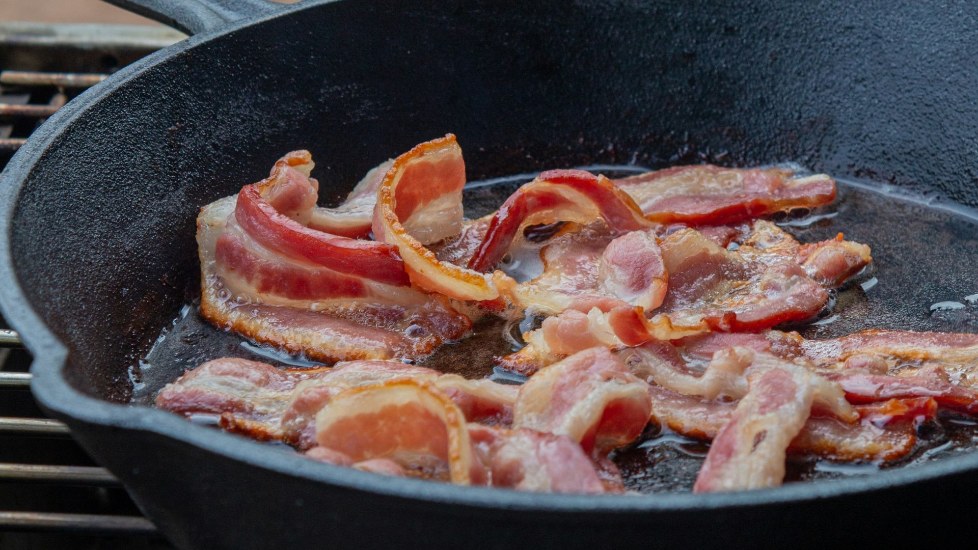 cooked food on black pan