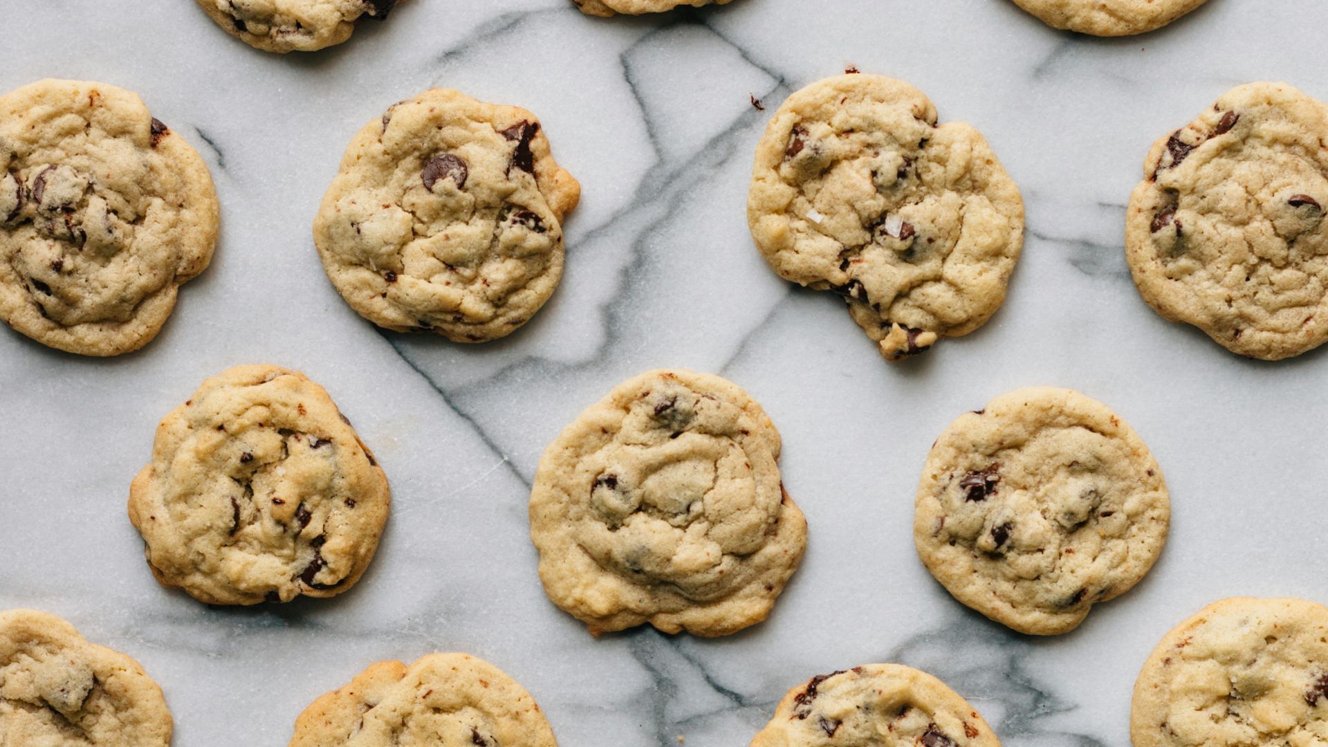 baked cookies on white concrete surface