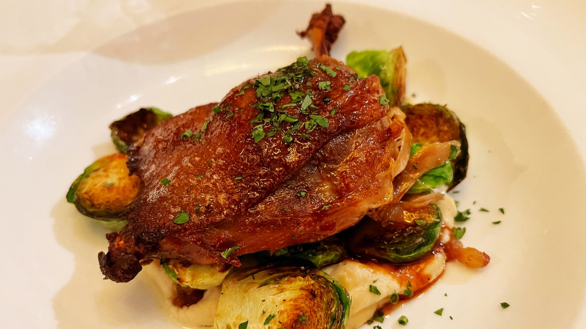 File:Duck confit - the girl and the fig - 2021-11-10 - Sarah Stierch.jpg