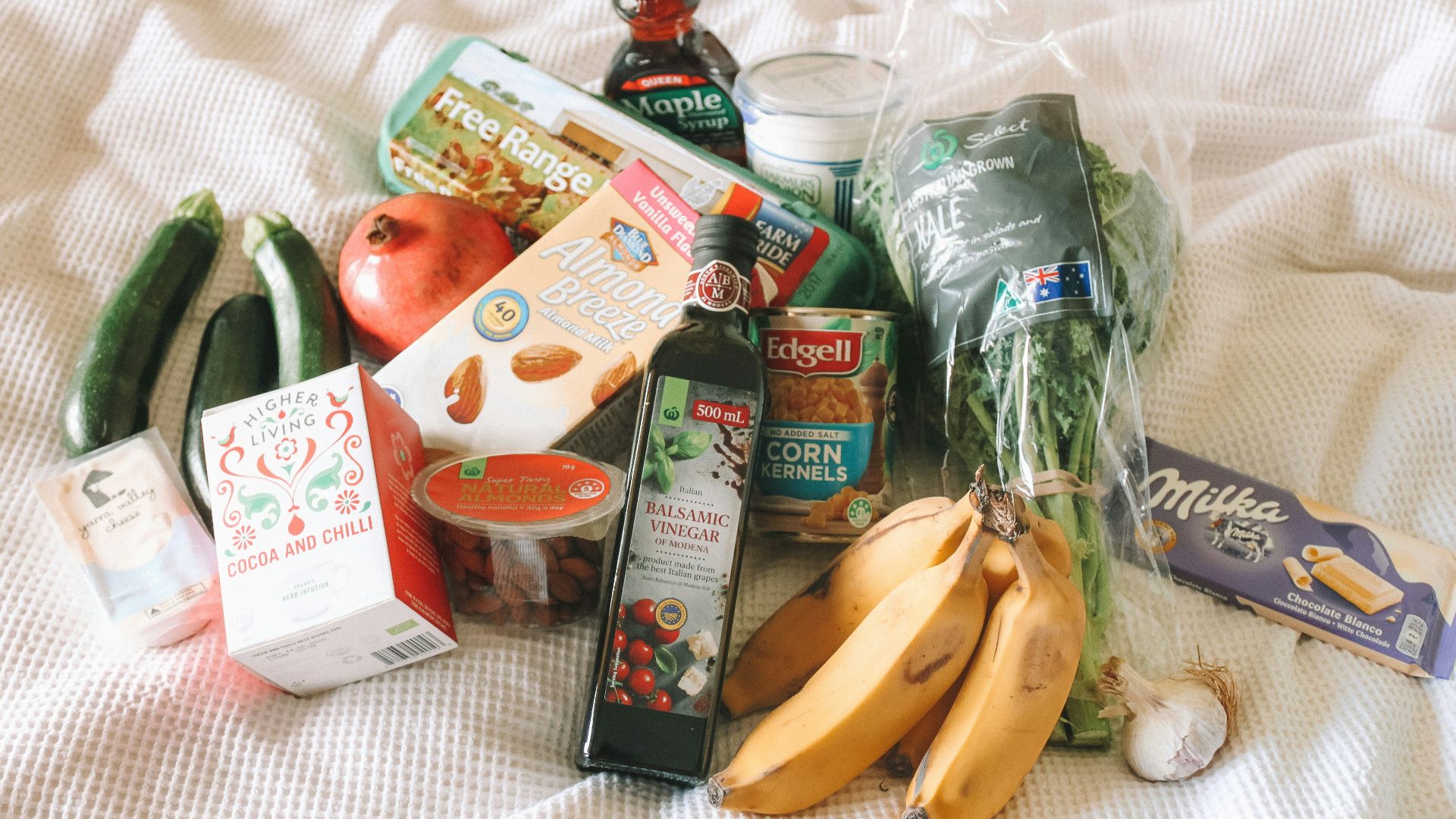 assorted fruit and can lot