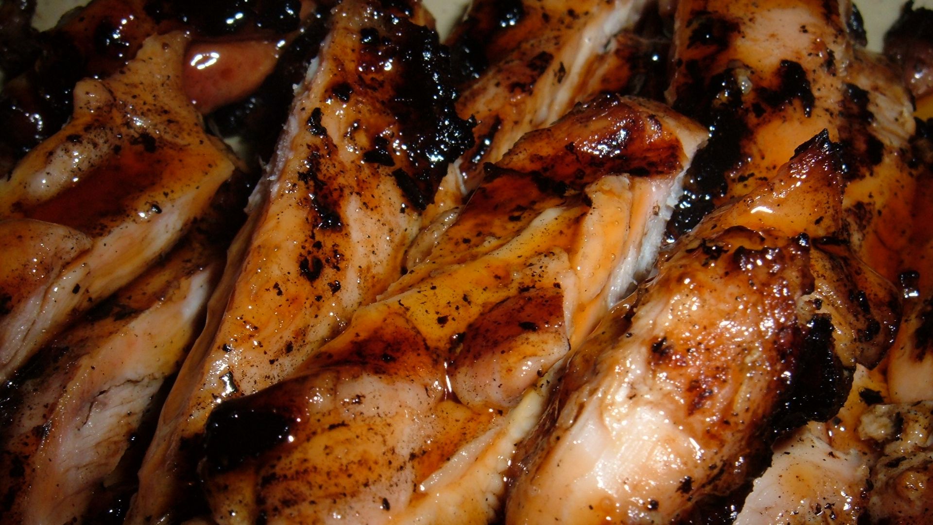 File:Chicken teriyaki closeup.JPG