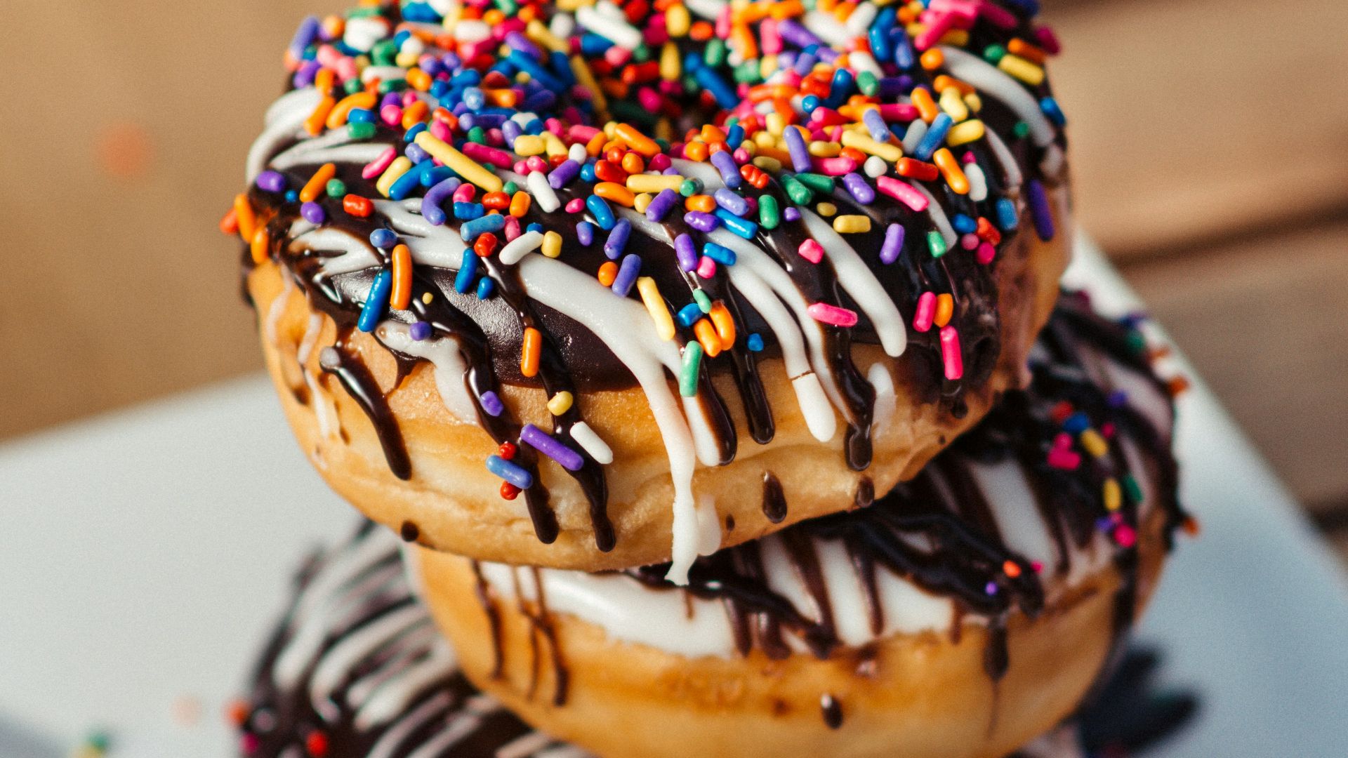 doughnut with toppings