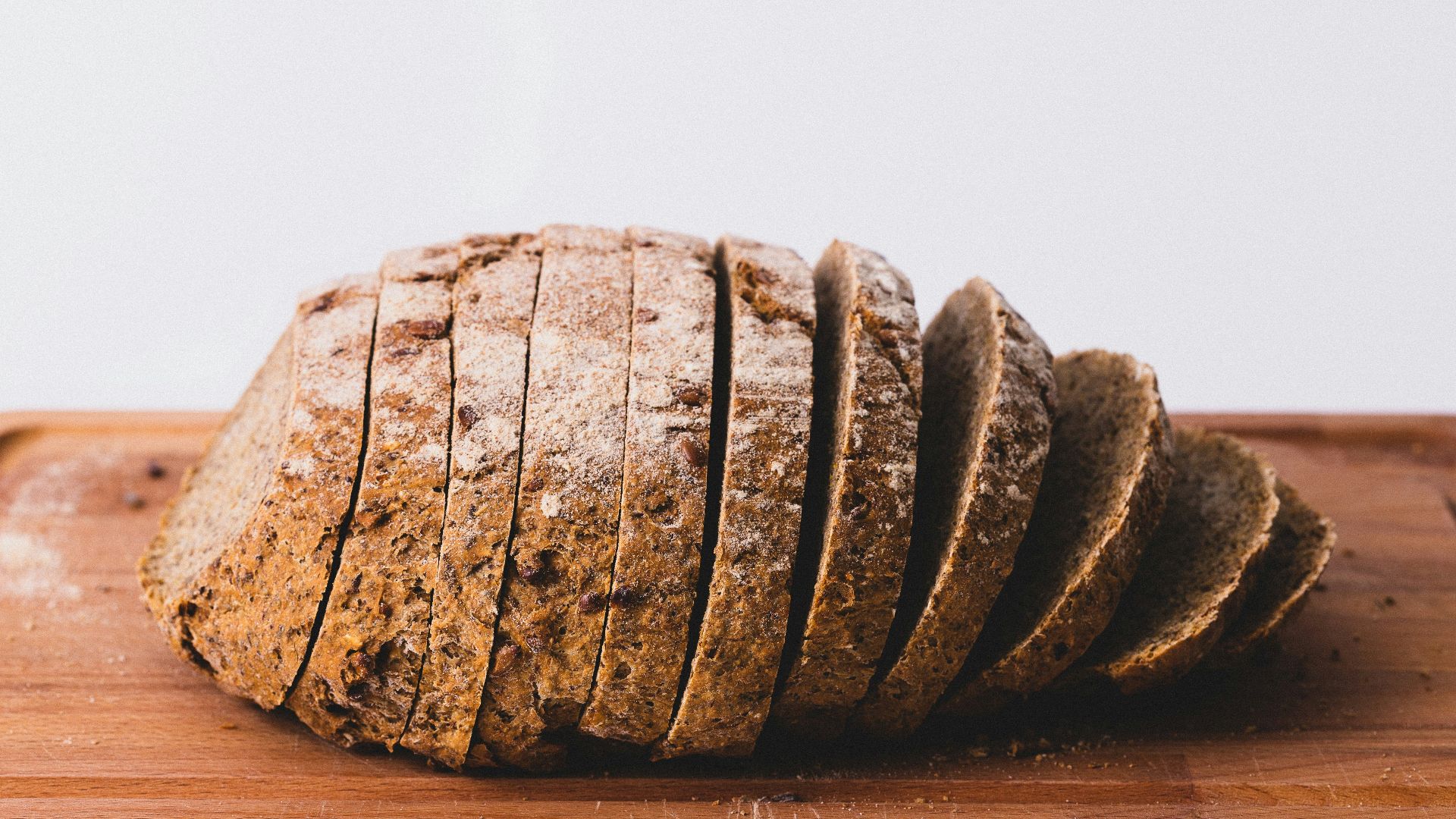 selective focus photography of sliced bread