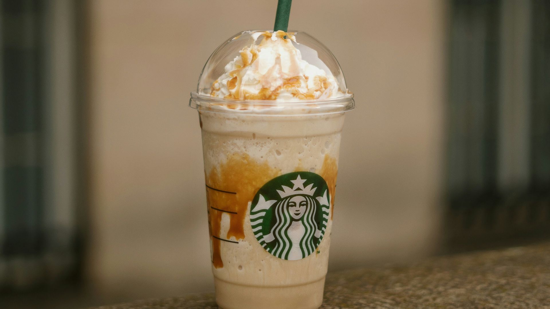 a cup with a straw and a straw