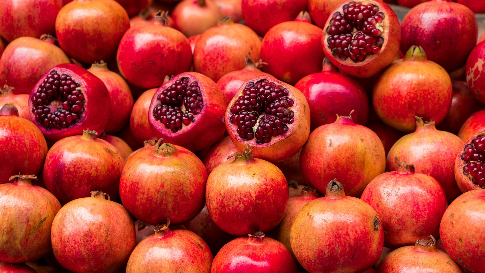 pomegranate fruits