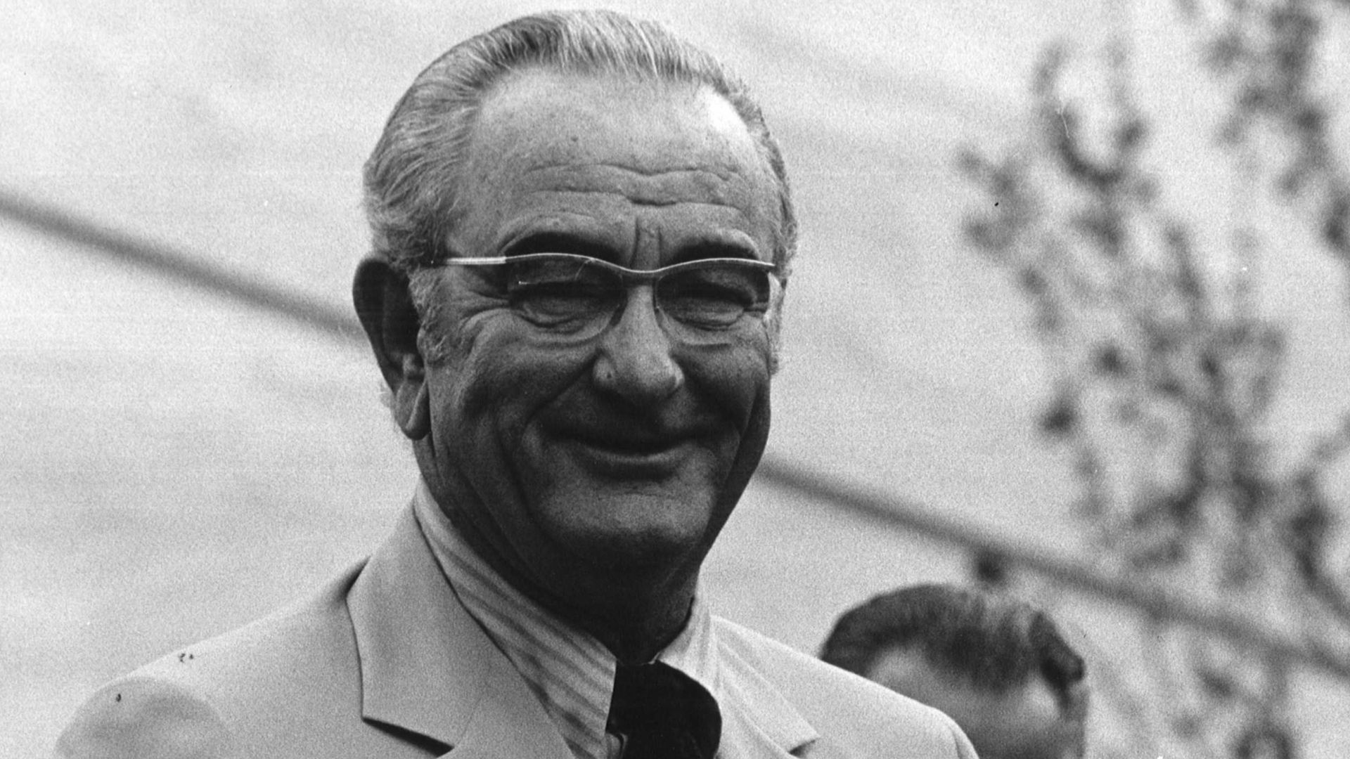 File:Lyndon B Johnson at LBJ library dedication.jpg