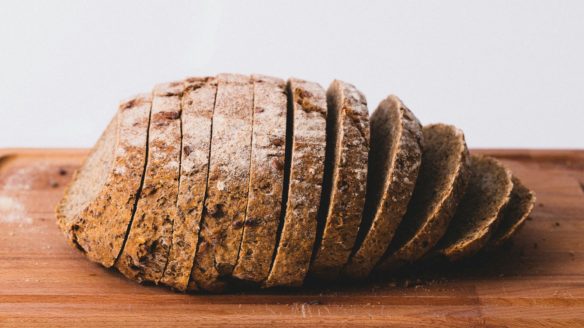 selective focus photography of sliced bread