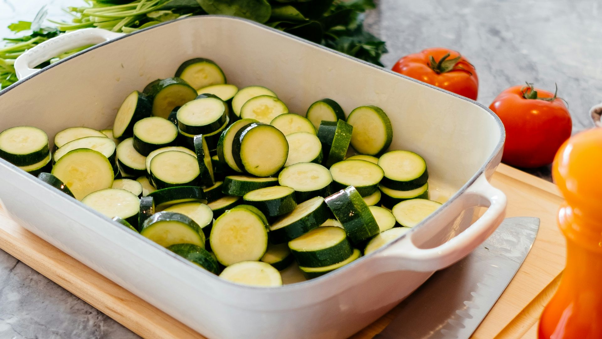 rectangular white tray