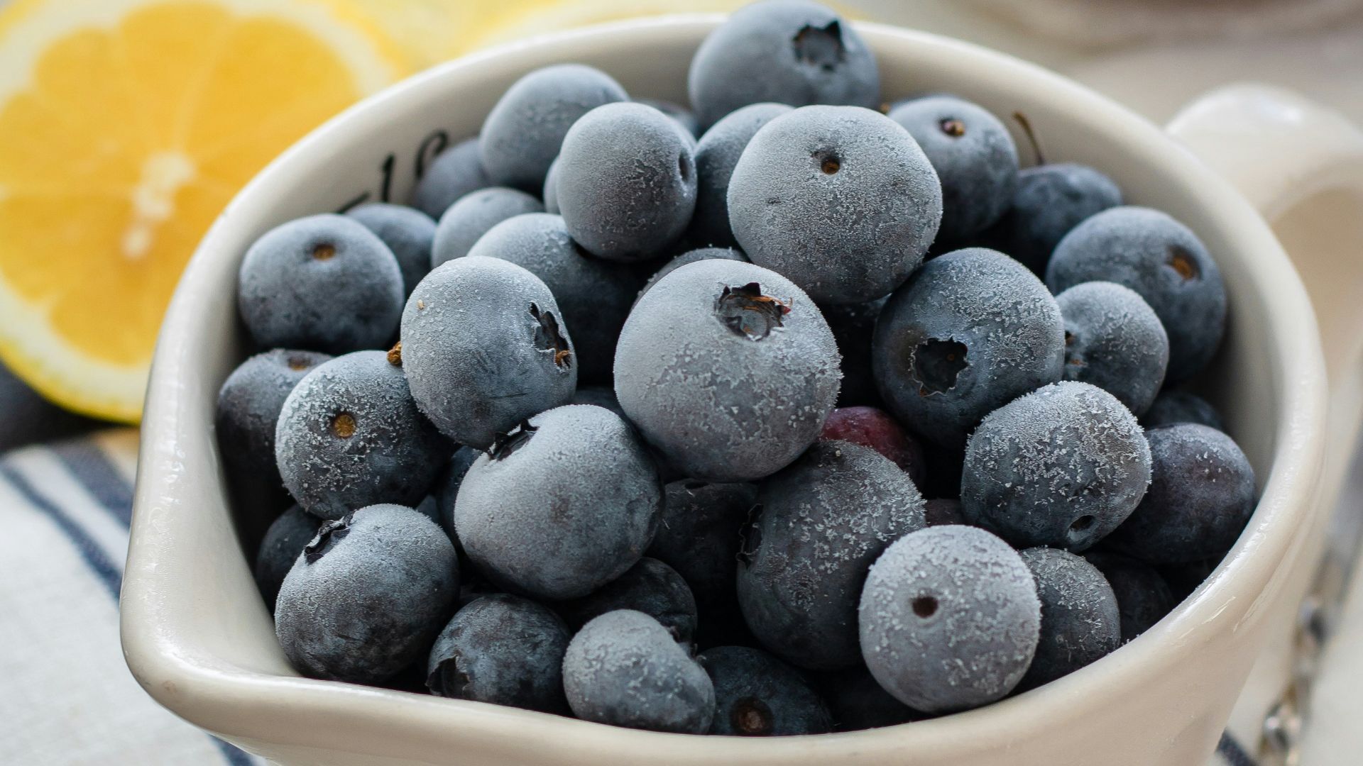 blueberry in ramekin