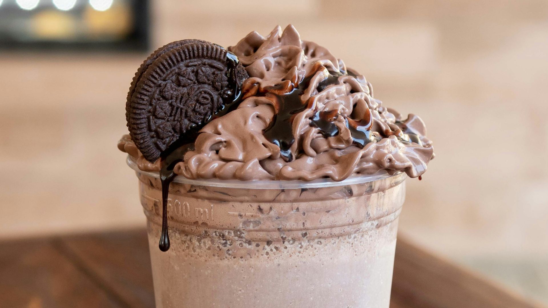 chocolate cookie frappe