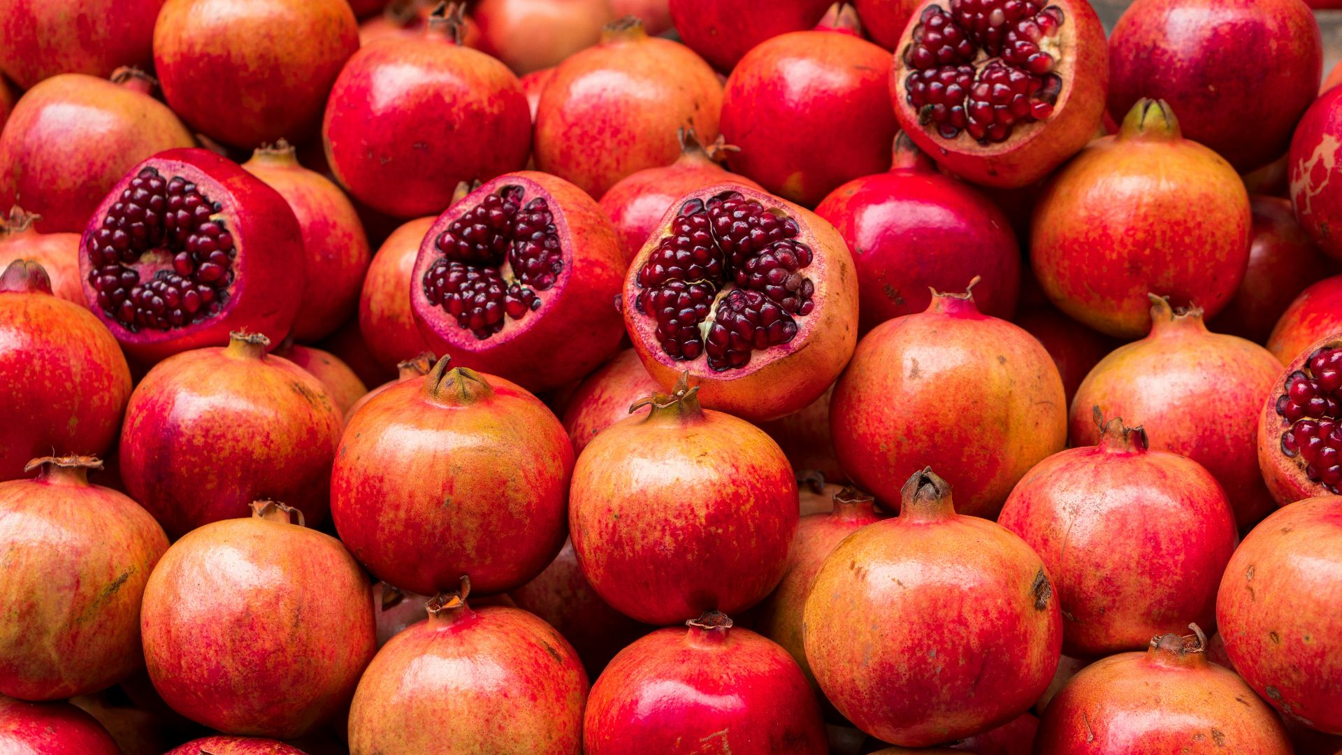 pomegranate fruits