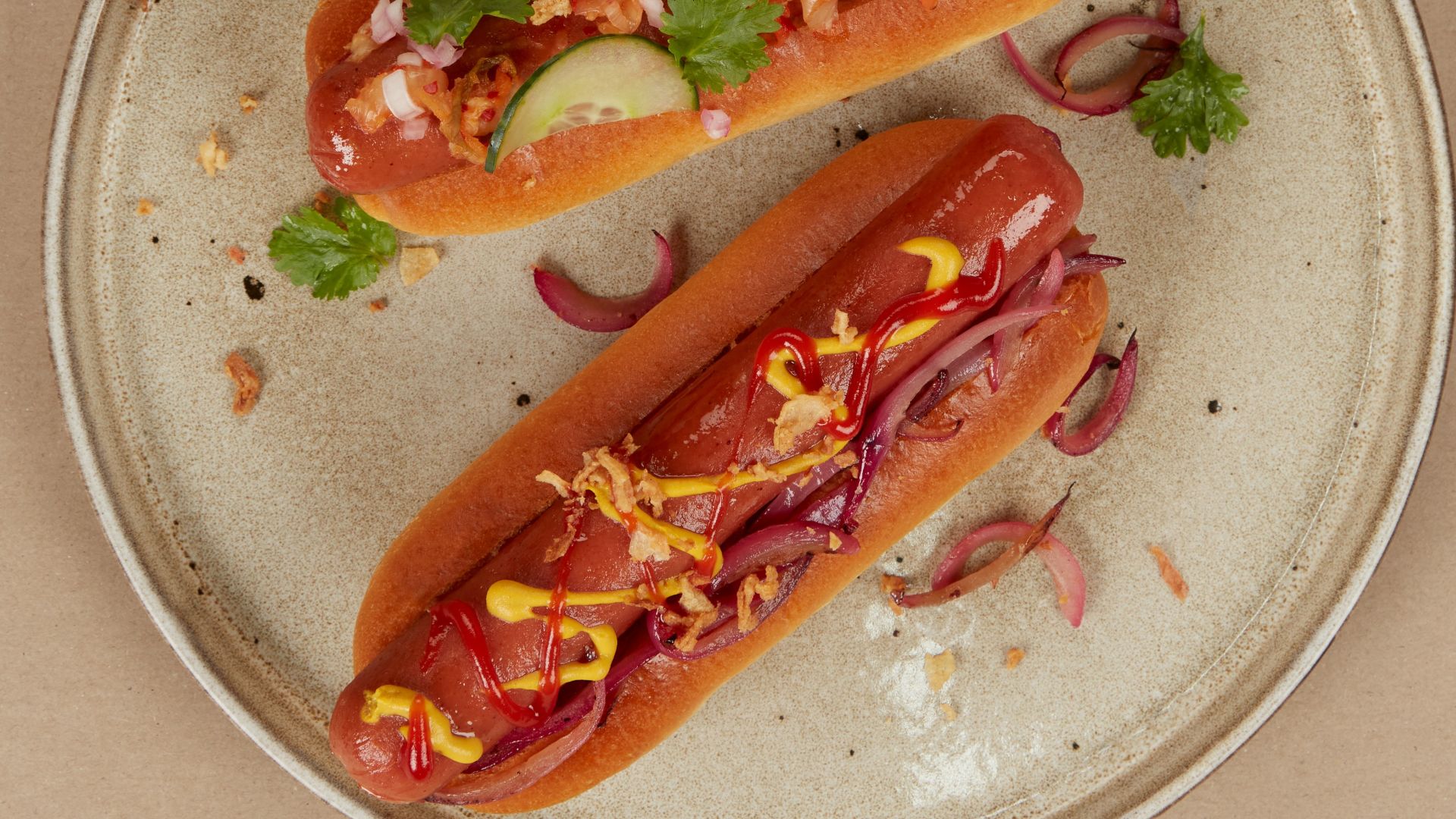 File:Cultivated hot dogs, Ivy Farm, 2023.jpg