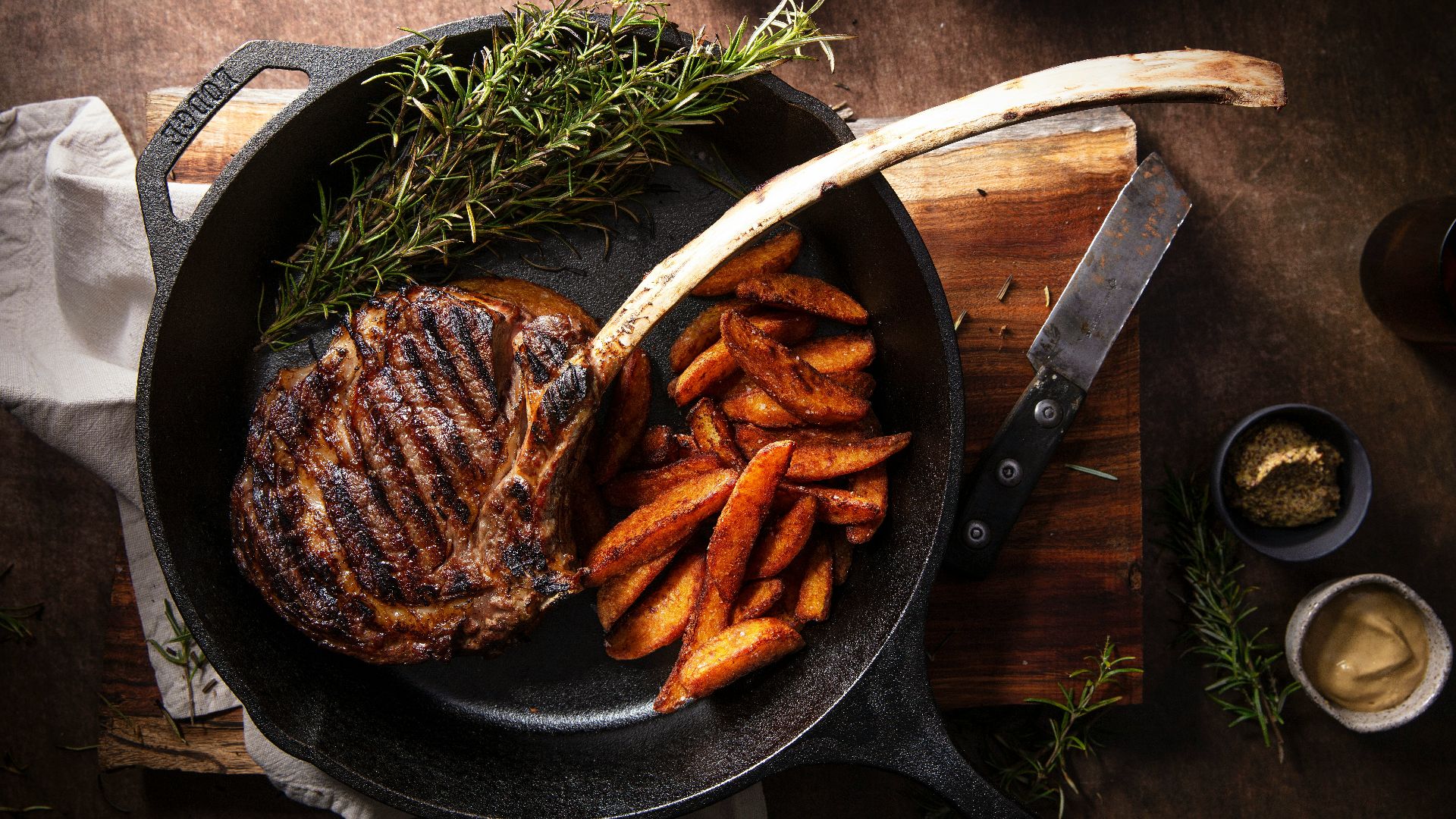 fried food on black pan