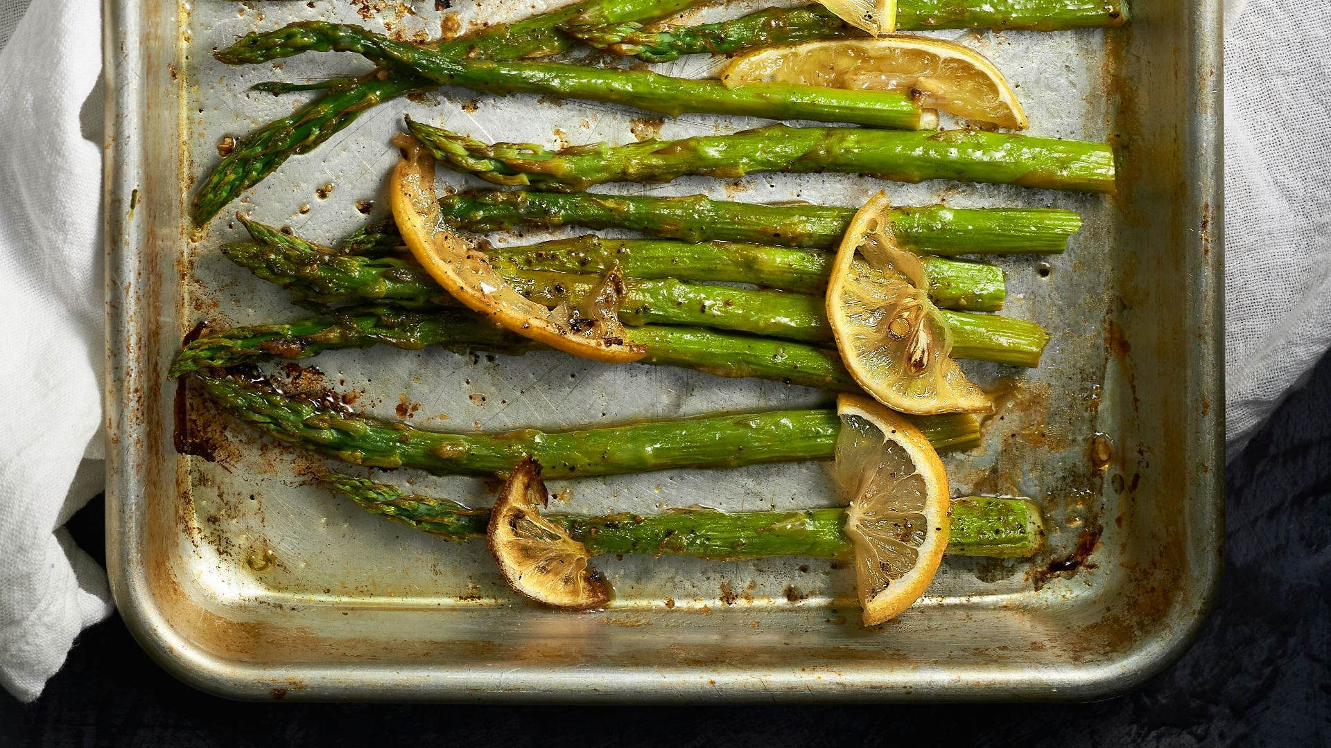green vegetable on stainless steel tray