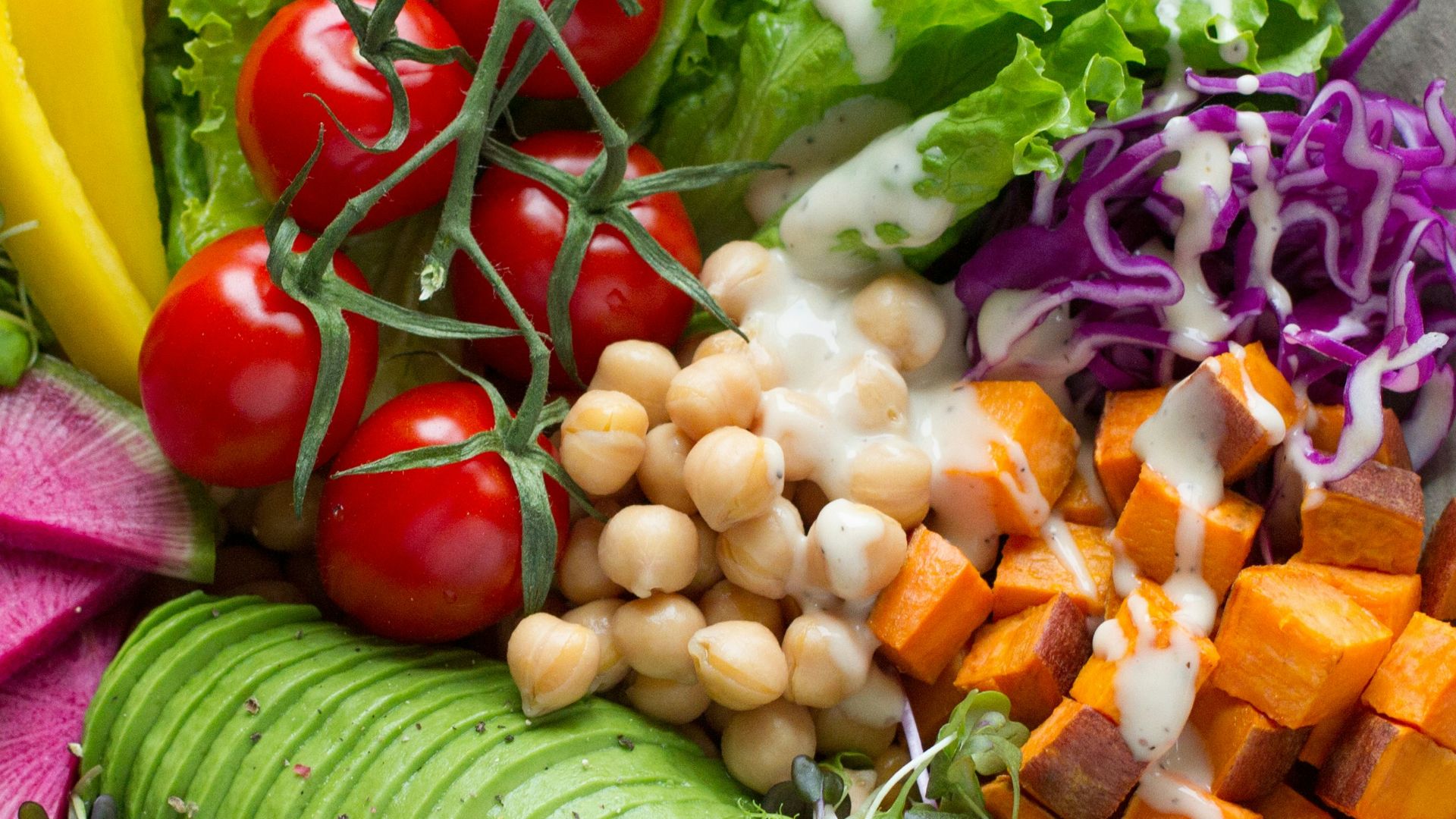 bowl of vegetable salads