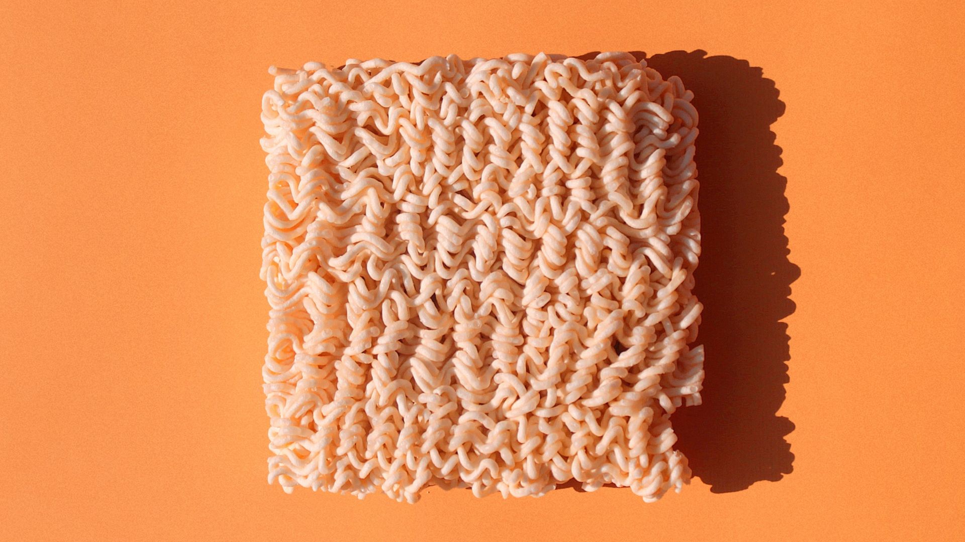 white powder on brown textile