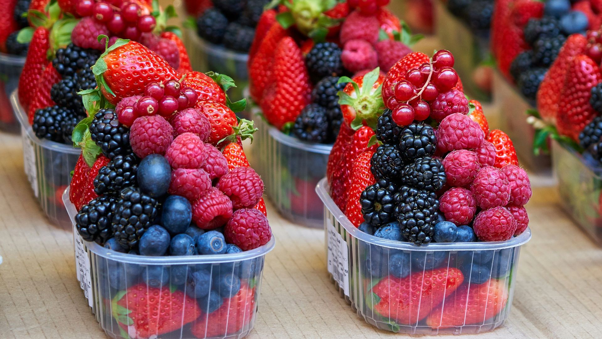 raspberry and blueberry lot