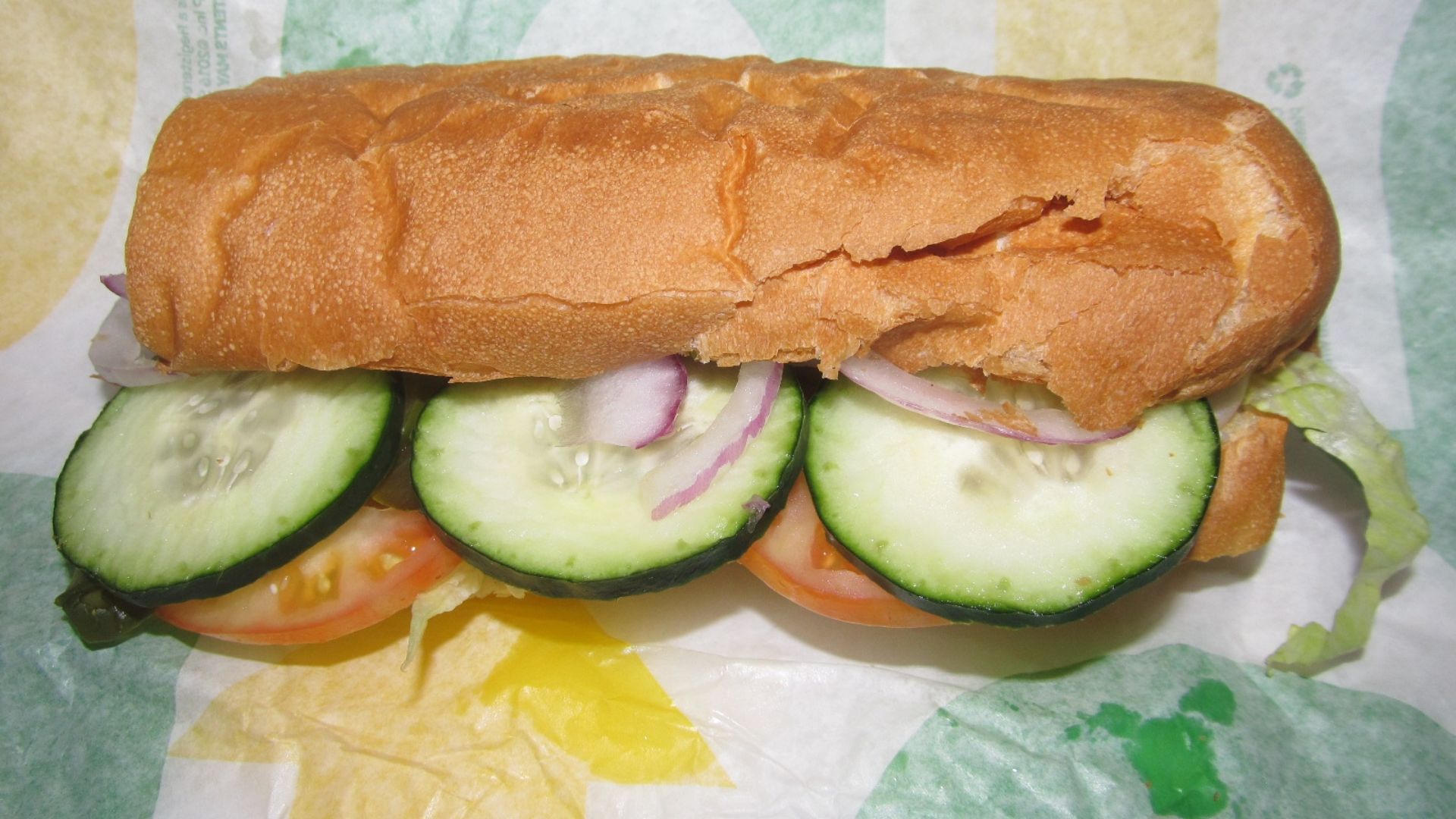 File:Subway Sandwich with Cucumbers (27913191377).jpg