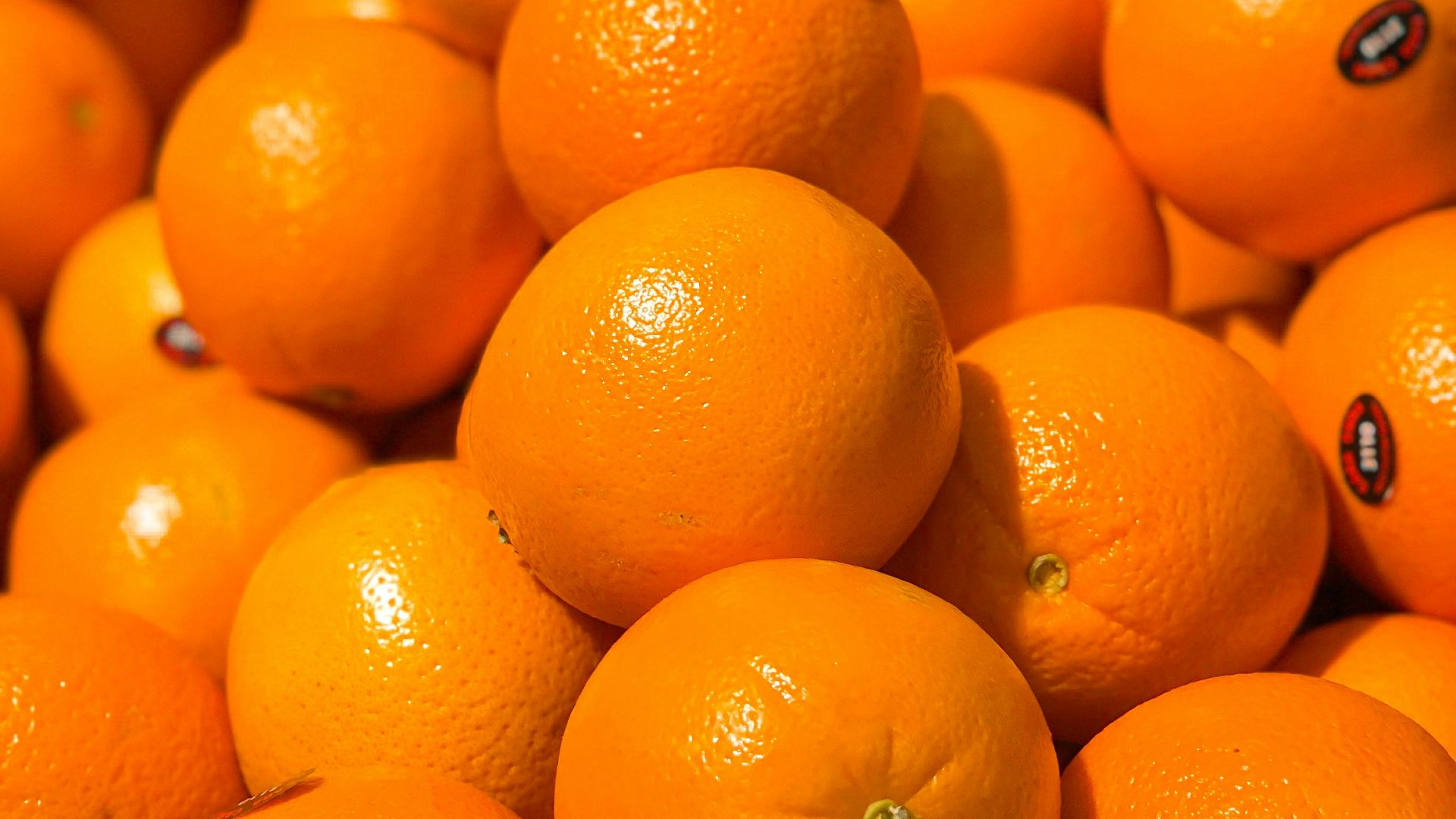 orange fruits on white ceramic plate