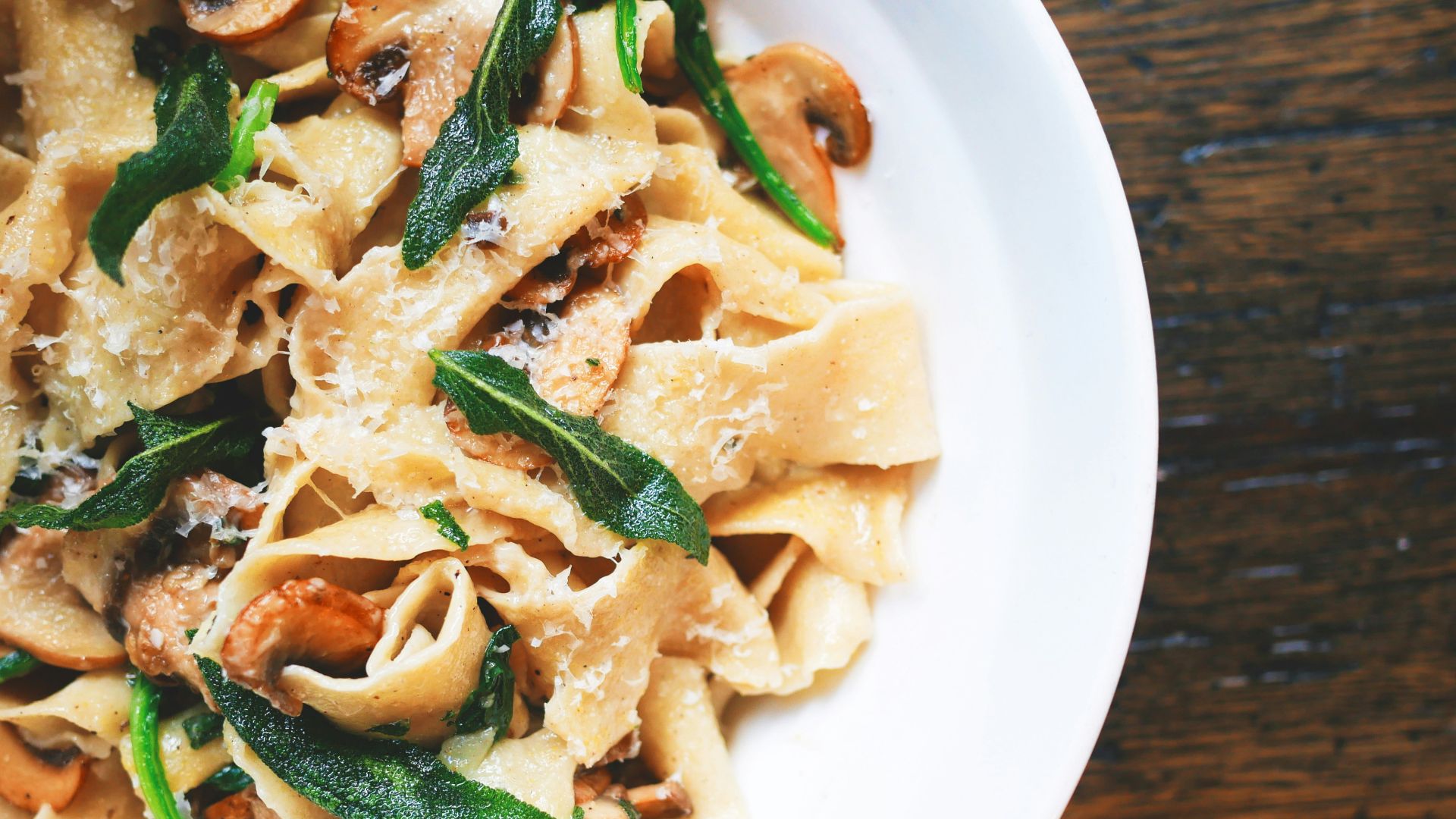 pasta dish on white plate