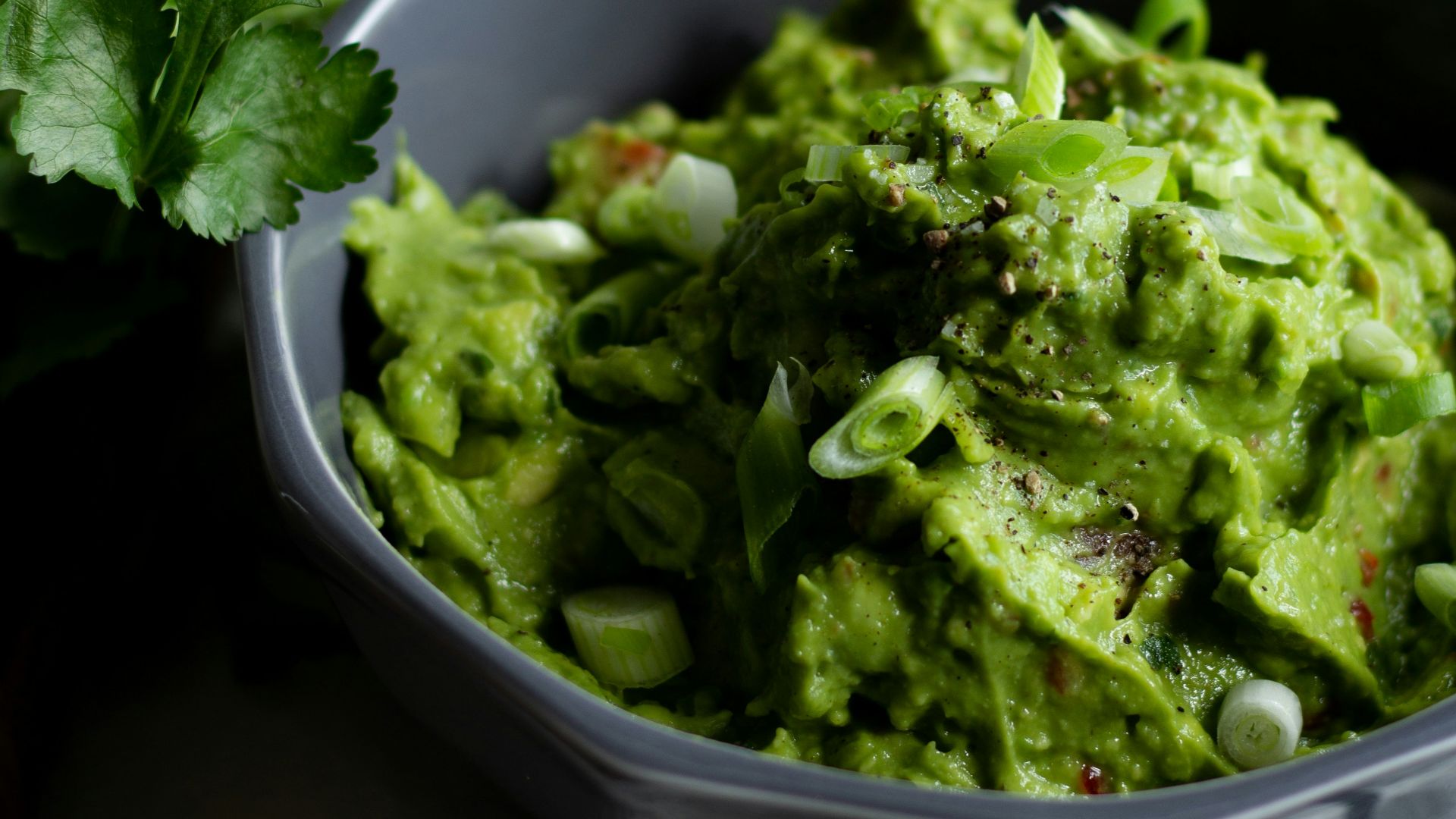 green vegetable in grey ceramic bowl