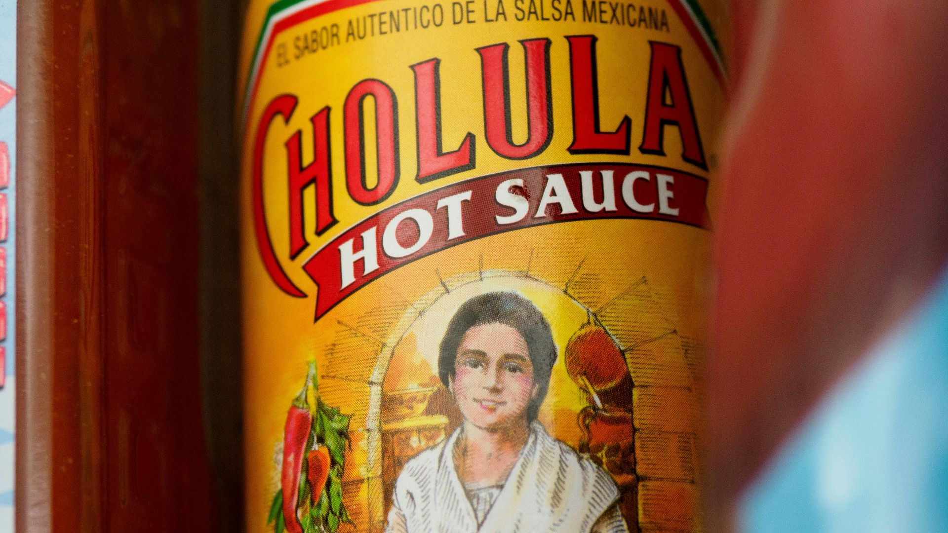 red and yellow labeled can