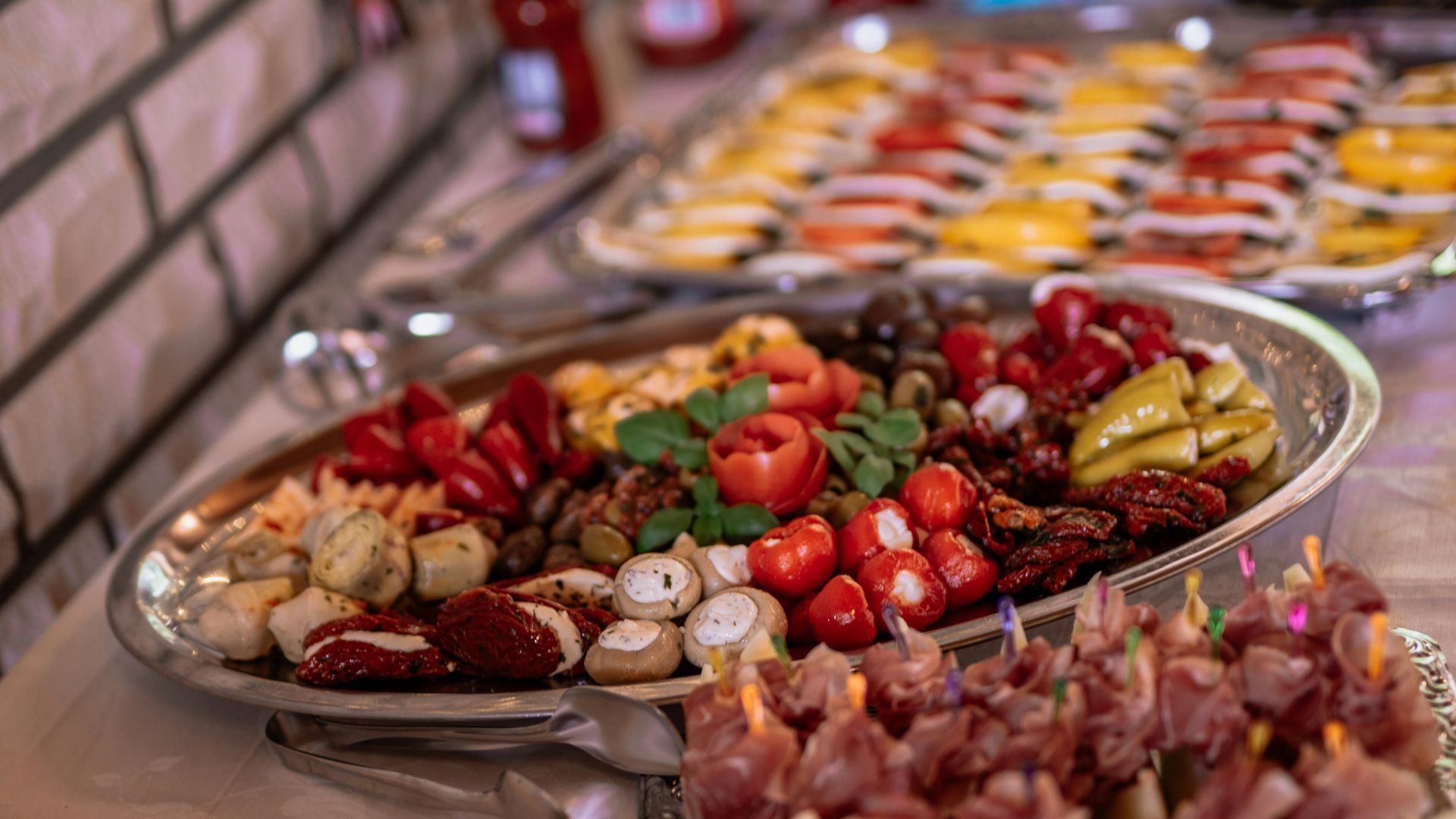 assorted fruits on stainless steel tray