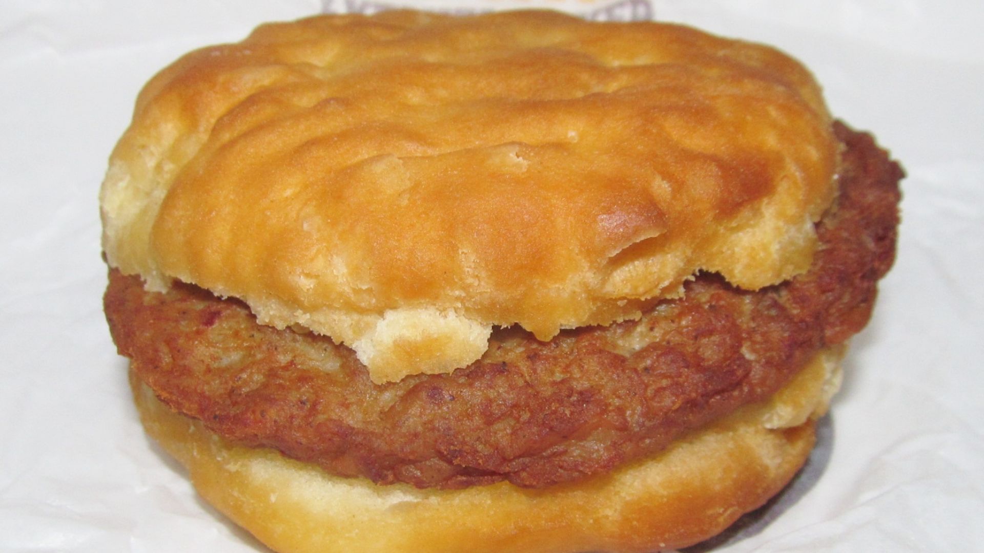 File:Burger King Buttermilk Biscuit Sausage sandwich (34500052032).jpg