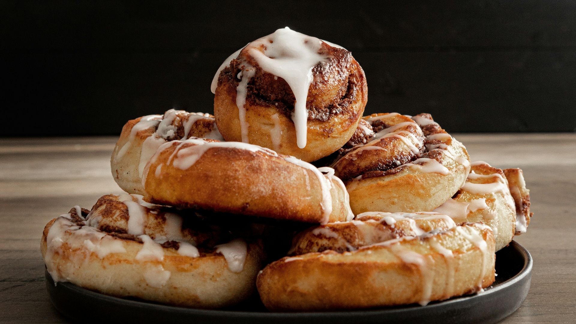 a plate of food on a table