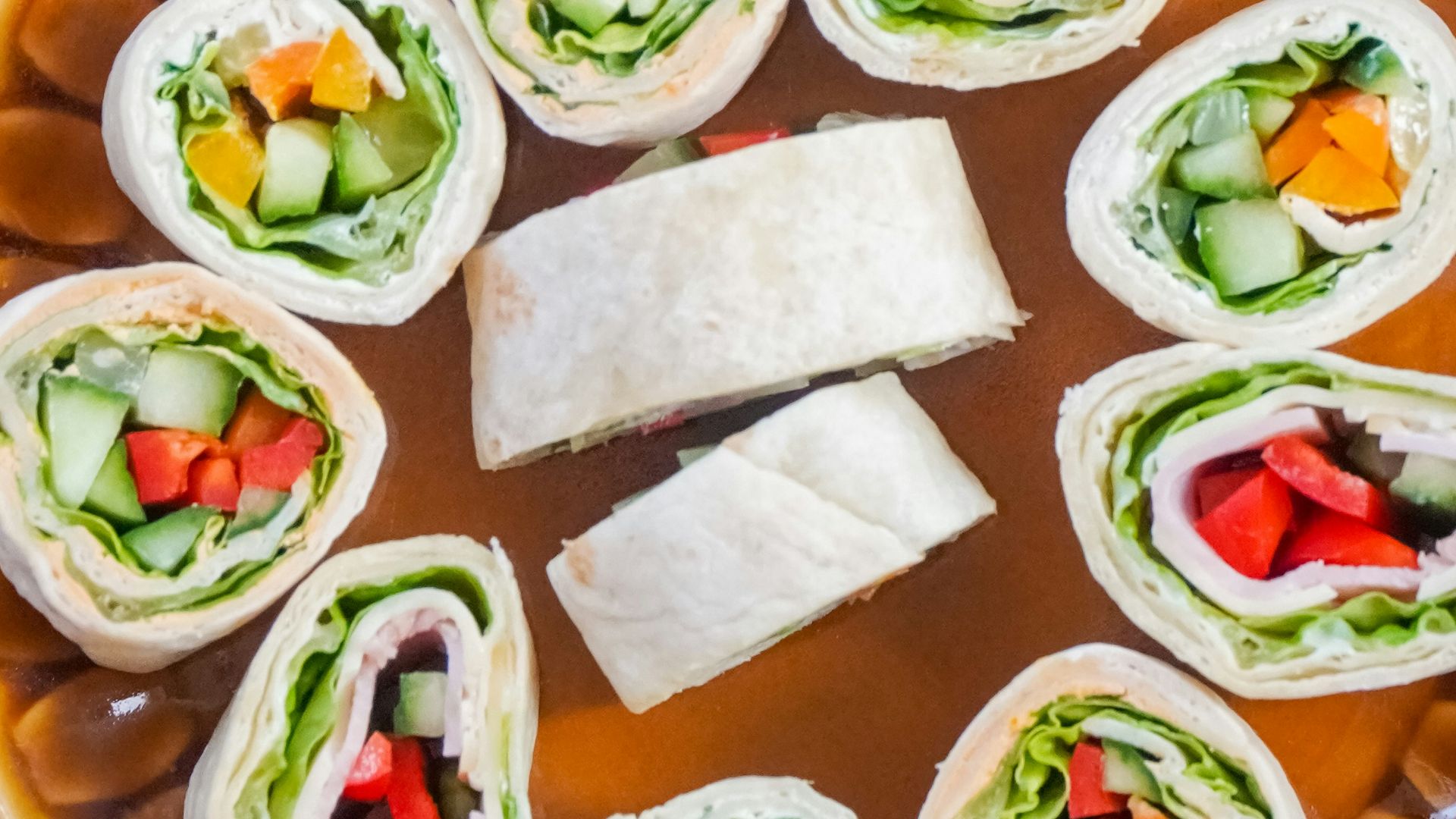 sliced of bread on yellow plate