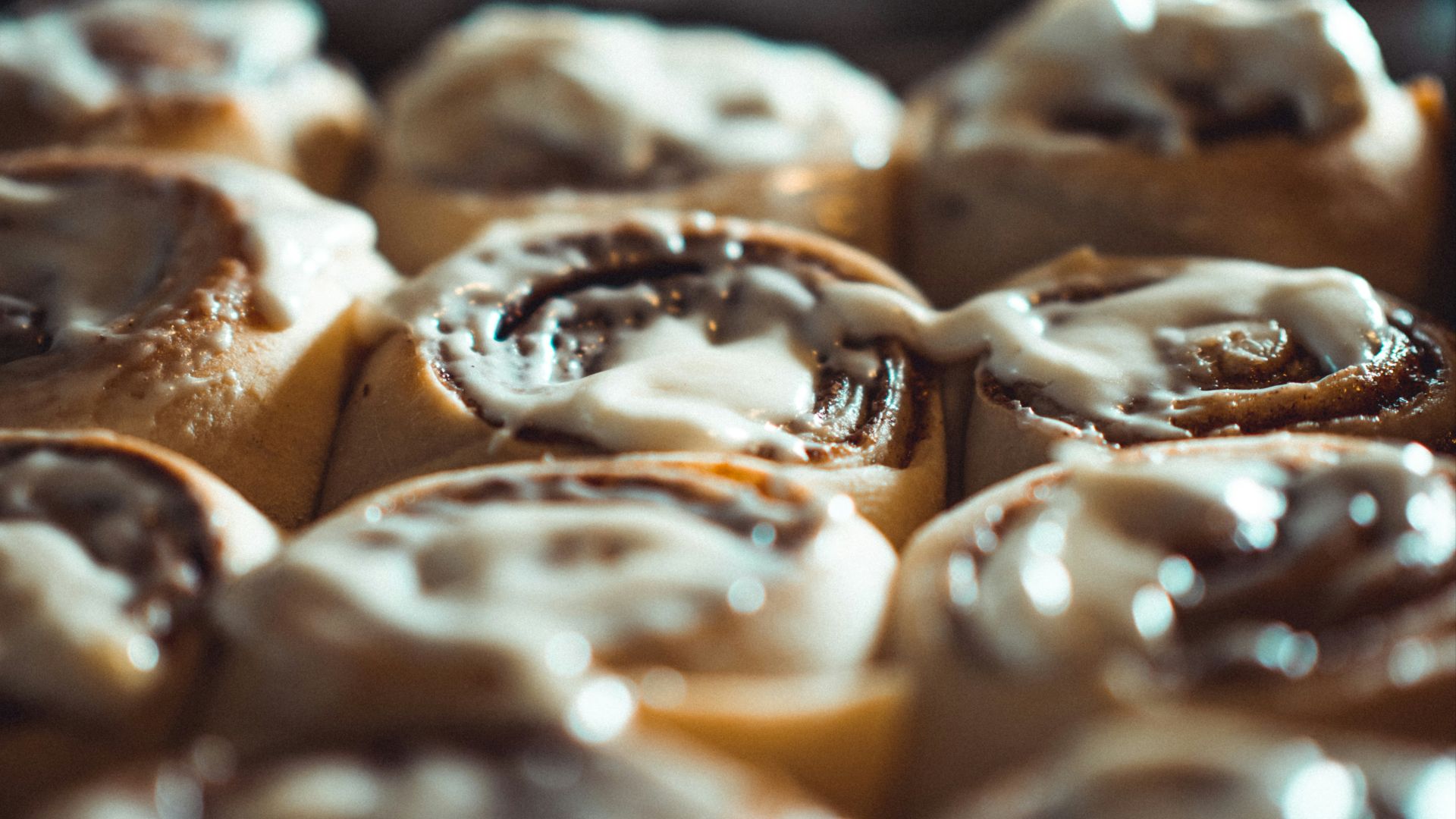 brown and white cupcakes on tray