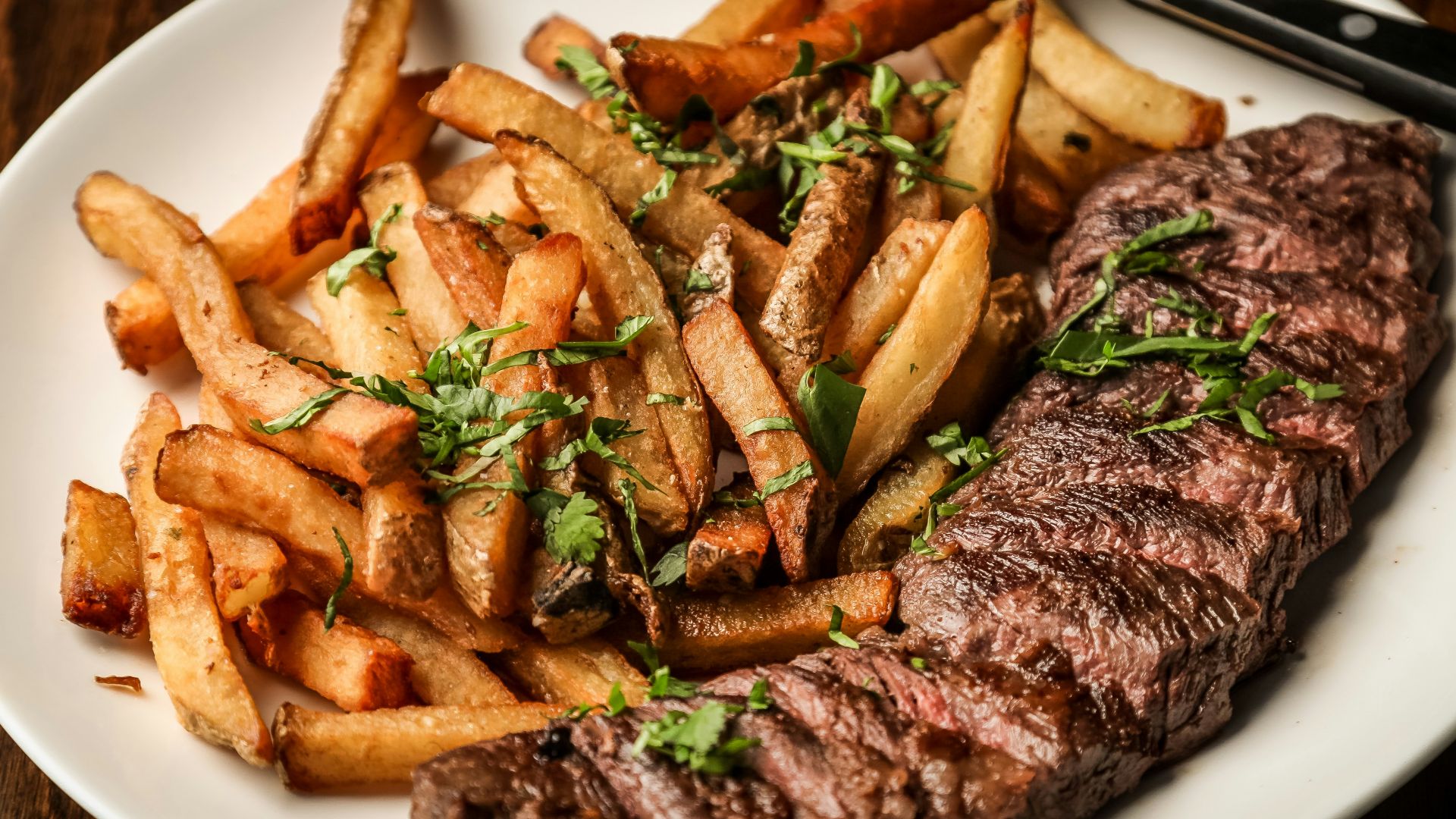 grilled meat on white ceramic plate