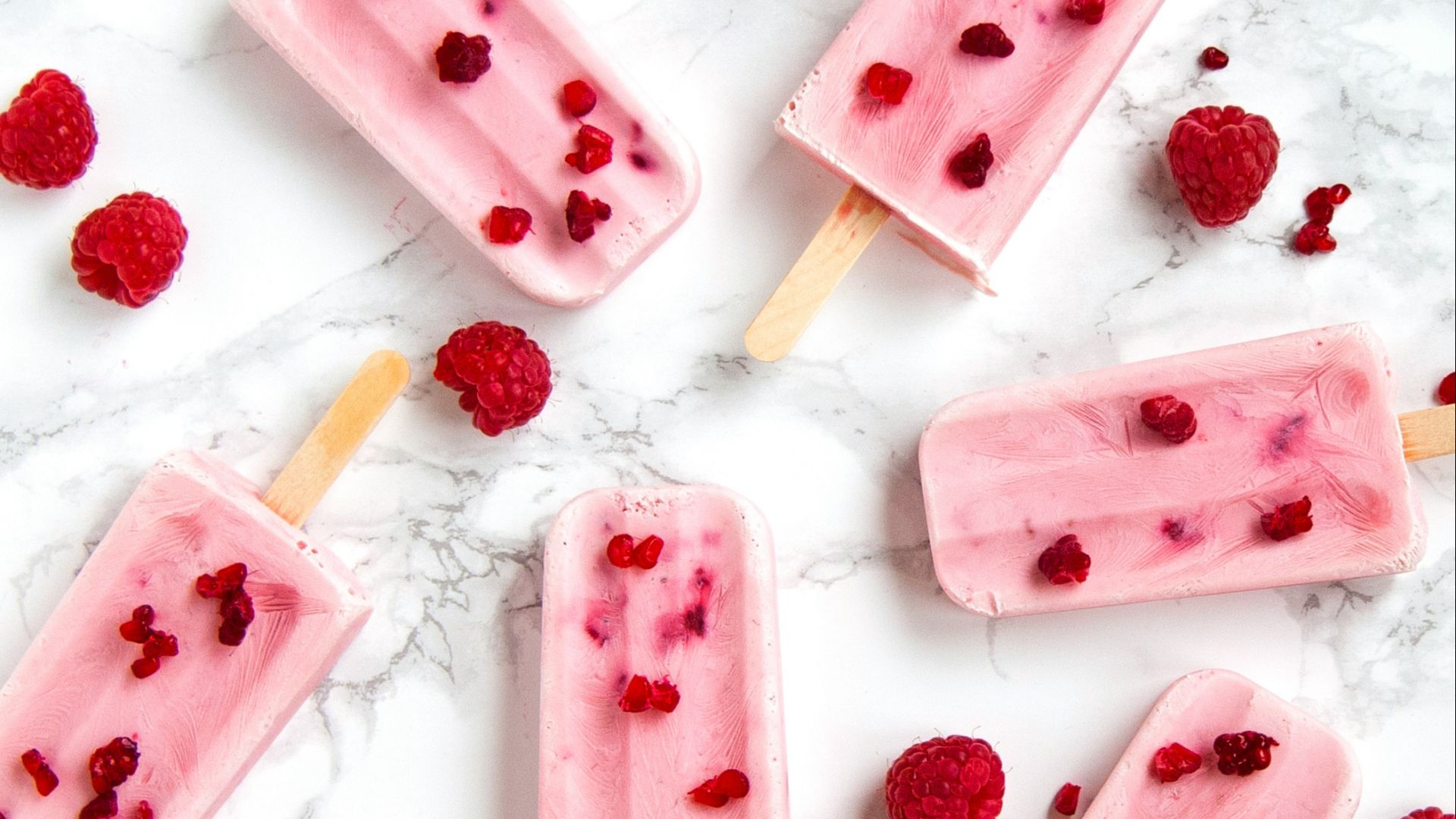 strawberry popsicles