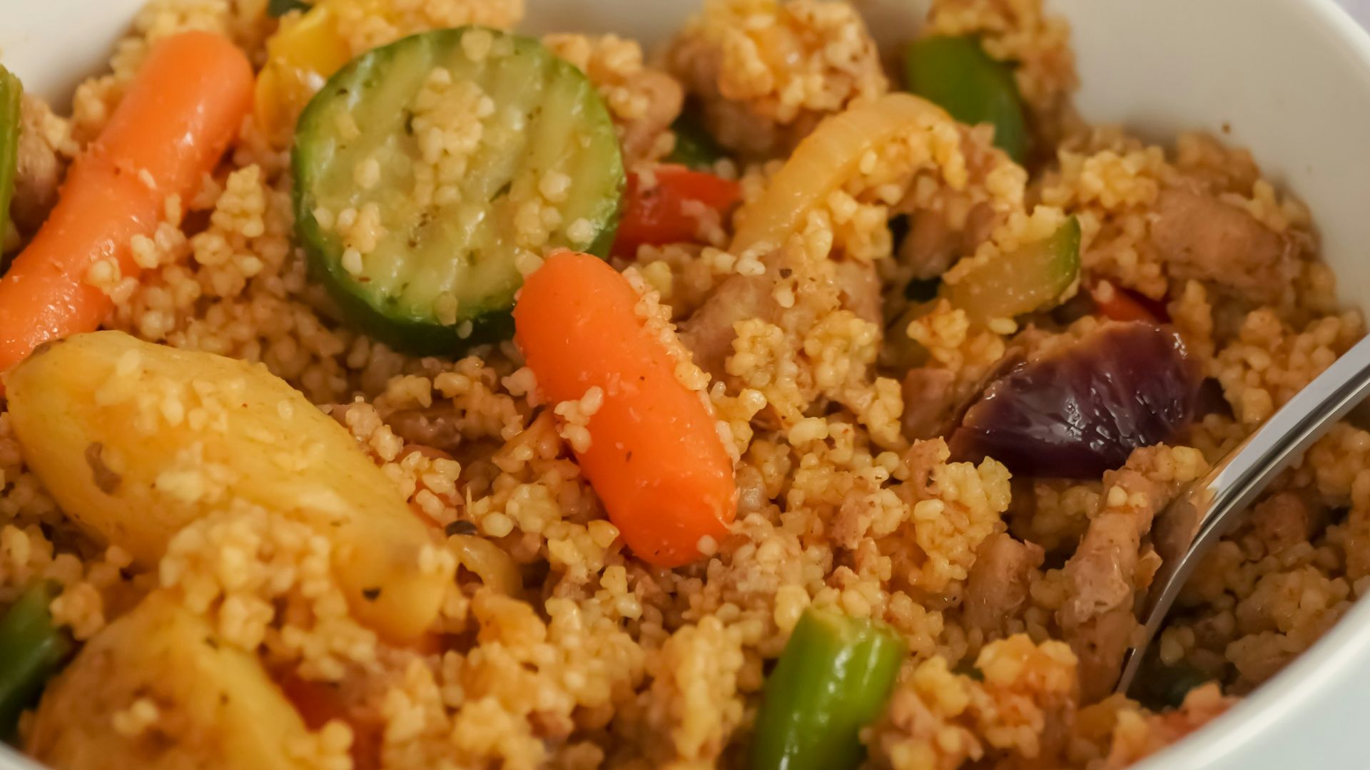 cooked food in white ceramic bowl