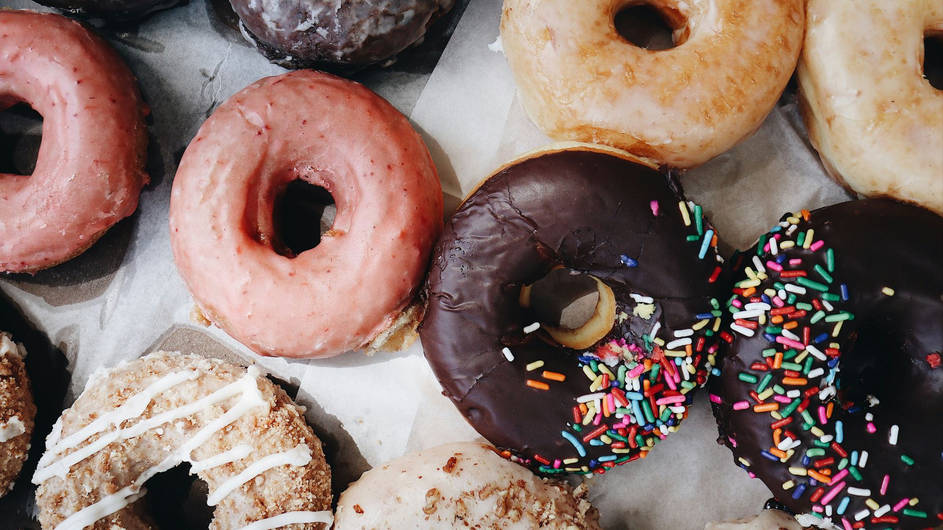 pile of donuts