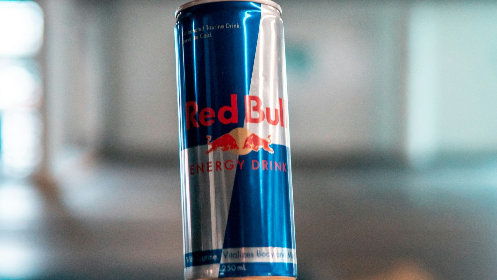 Red Bull energy drink can